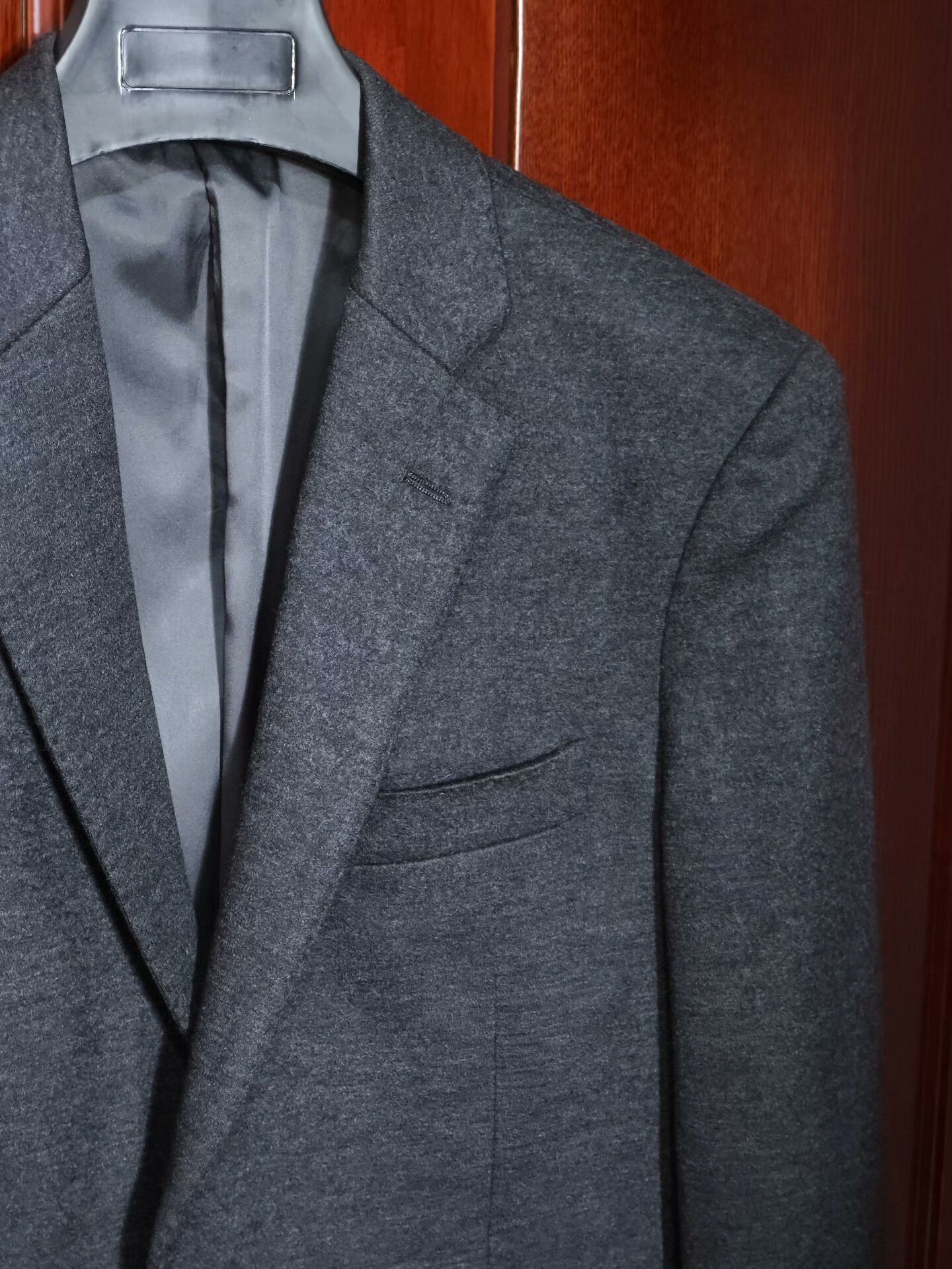 ADAM ET ROPE Wildlife Tailored Gray Wool Jacket Size US M / EU 48-50 / 2 - 2 Thumbnail