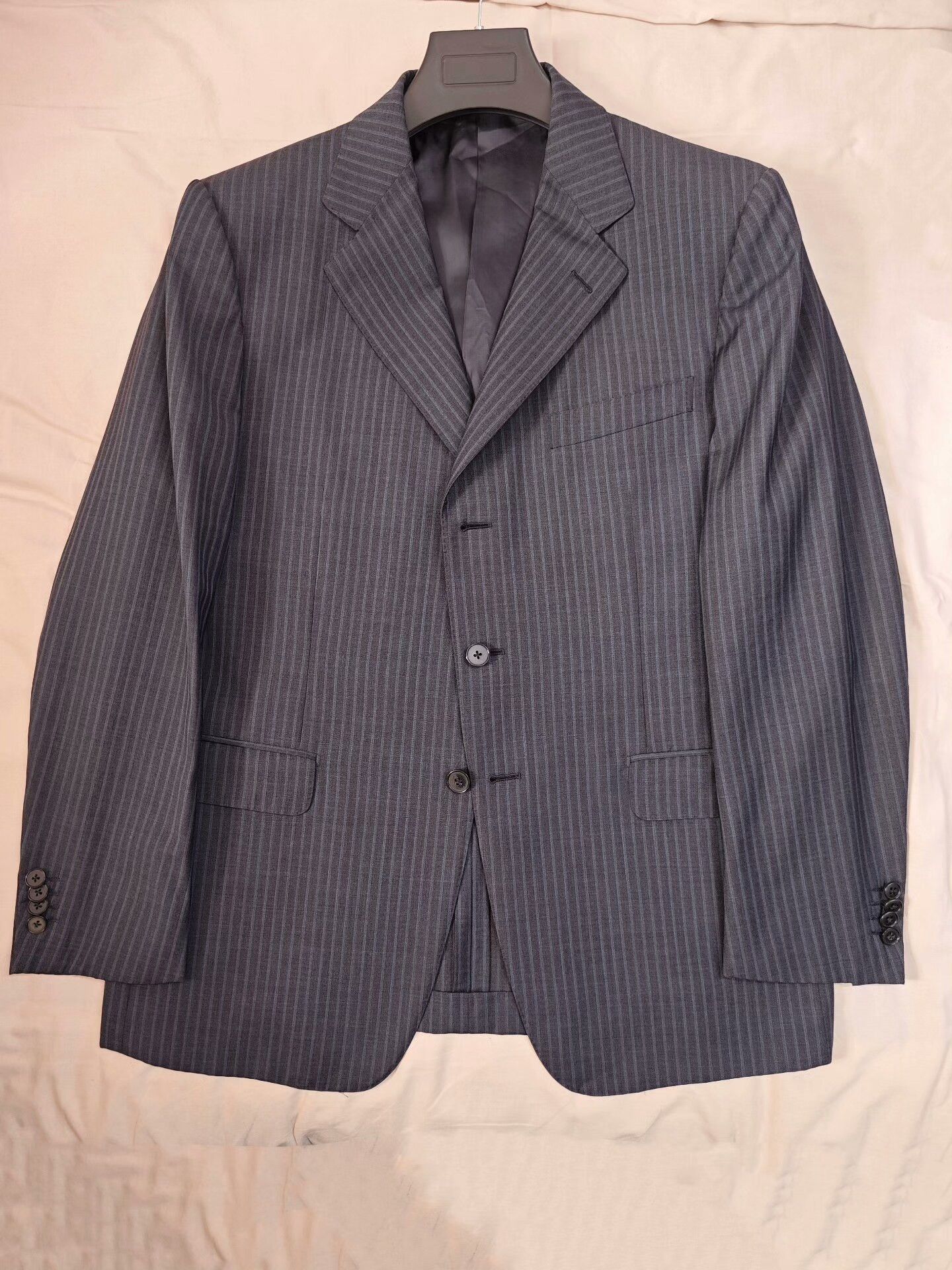 Ermenegildo Zegna Zegna Wool-Linen Suit Jacket Size US M / EU 48-50 / 2 - 5 Thumbnail