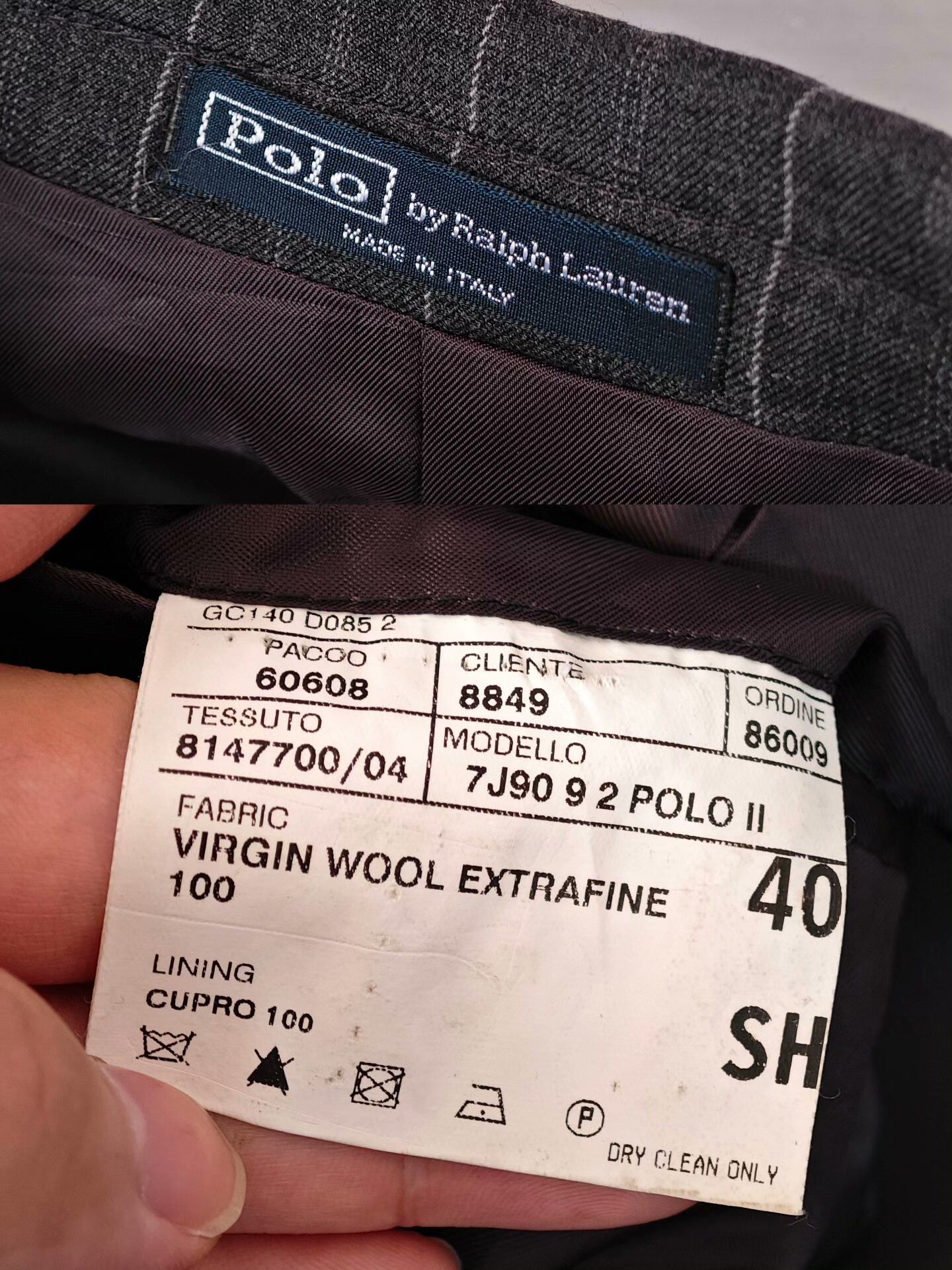 Polo Ralph Lauren Ralph Lauren Italian Wool Suit Jacket Size US M / EU 48-50 / 2 - 7 Thumbnail