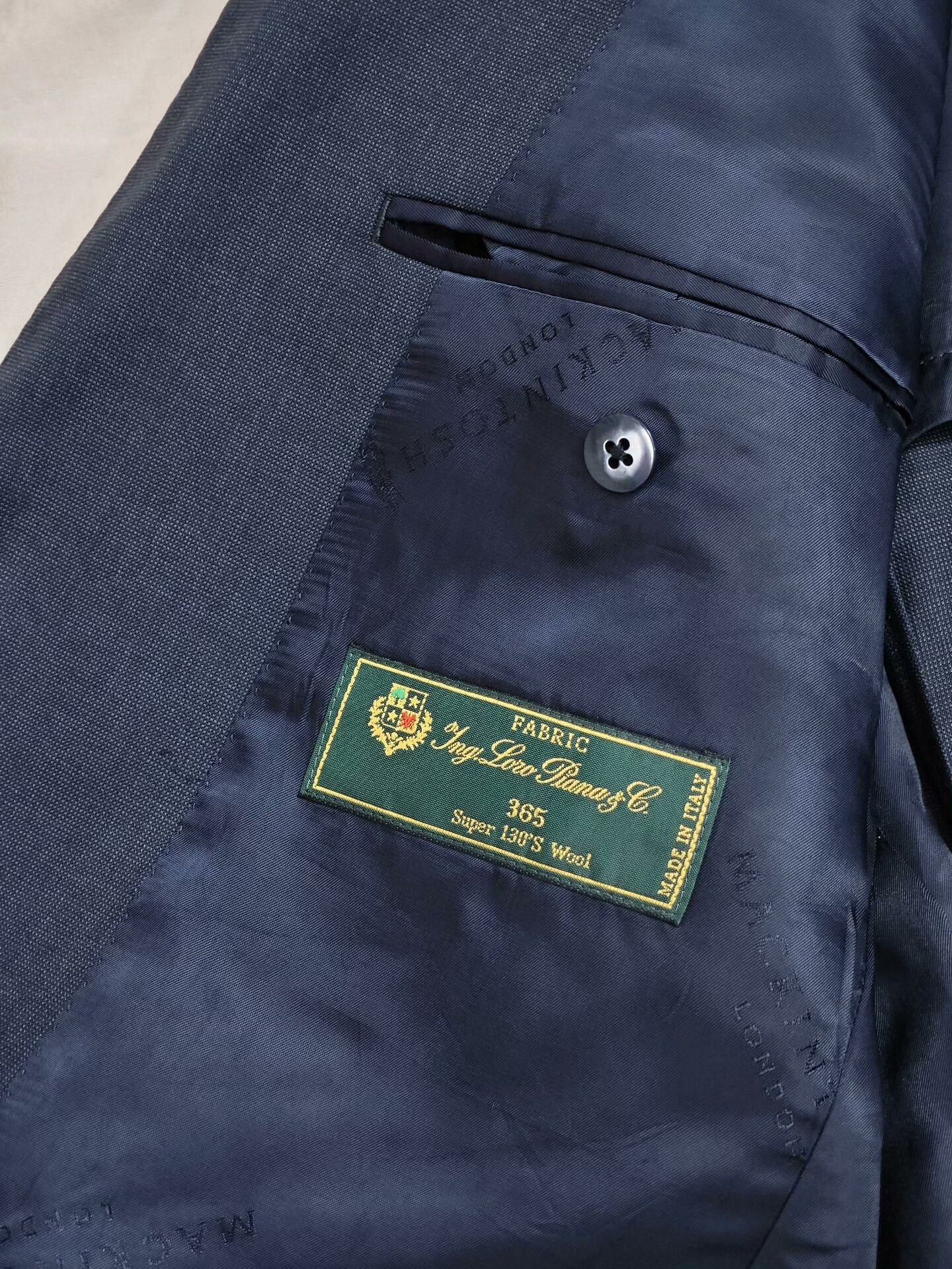 Mackintosh Mackintosh Wool Suit with Loro Piana Fabric Size US M / EU 48-50 / 2 - 8 Thumbnail