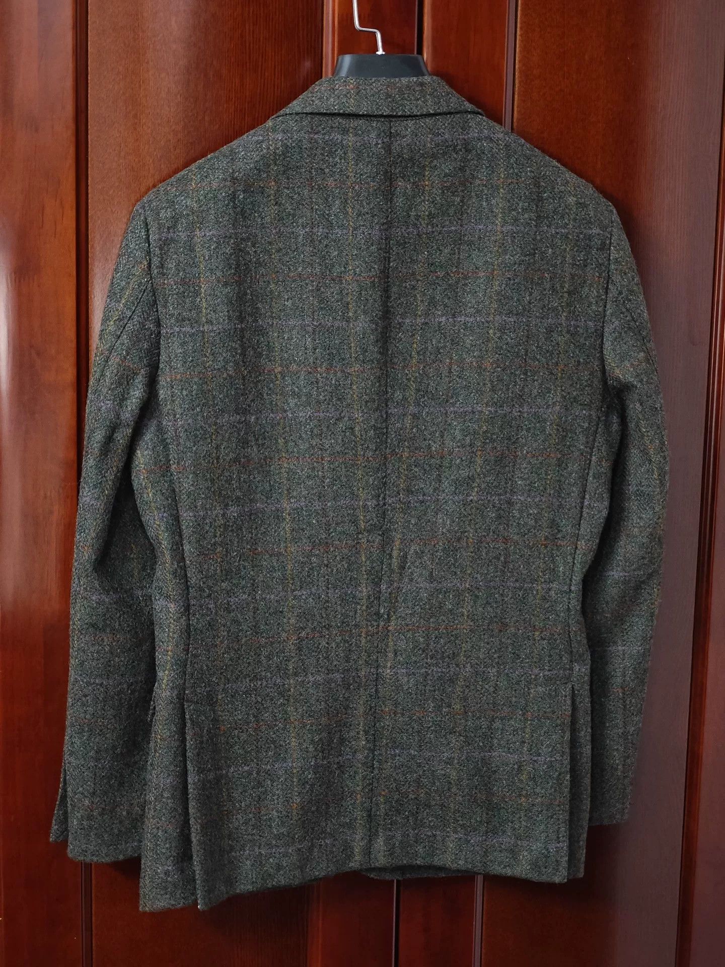 Abraham Moon & Sons Custom Moon Tweed Wool Blazer Size US M / EU 48-50 / 2 - 8 Thumbnail