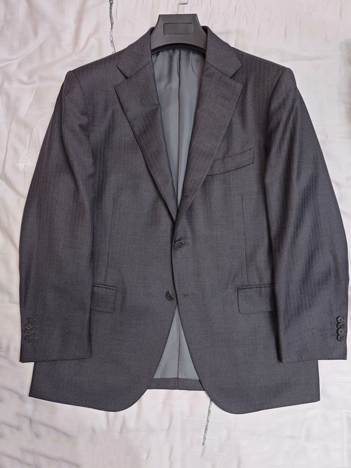 Ermenegildo Zegna Zegna Wool Suit Jacket Ring Jacket Size US M / EU 48-50 / 2 - 5 Thumbnail