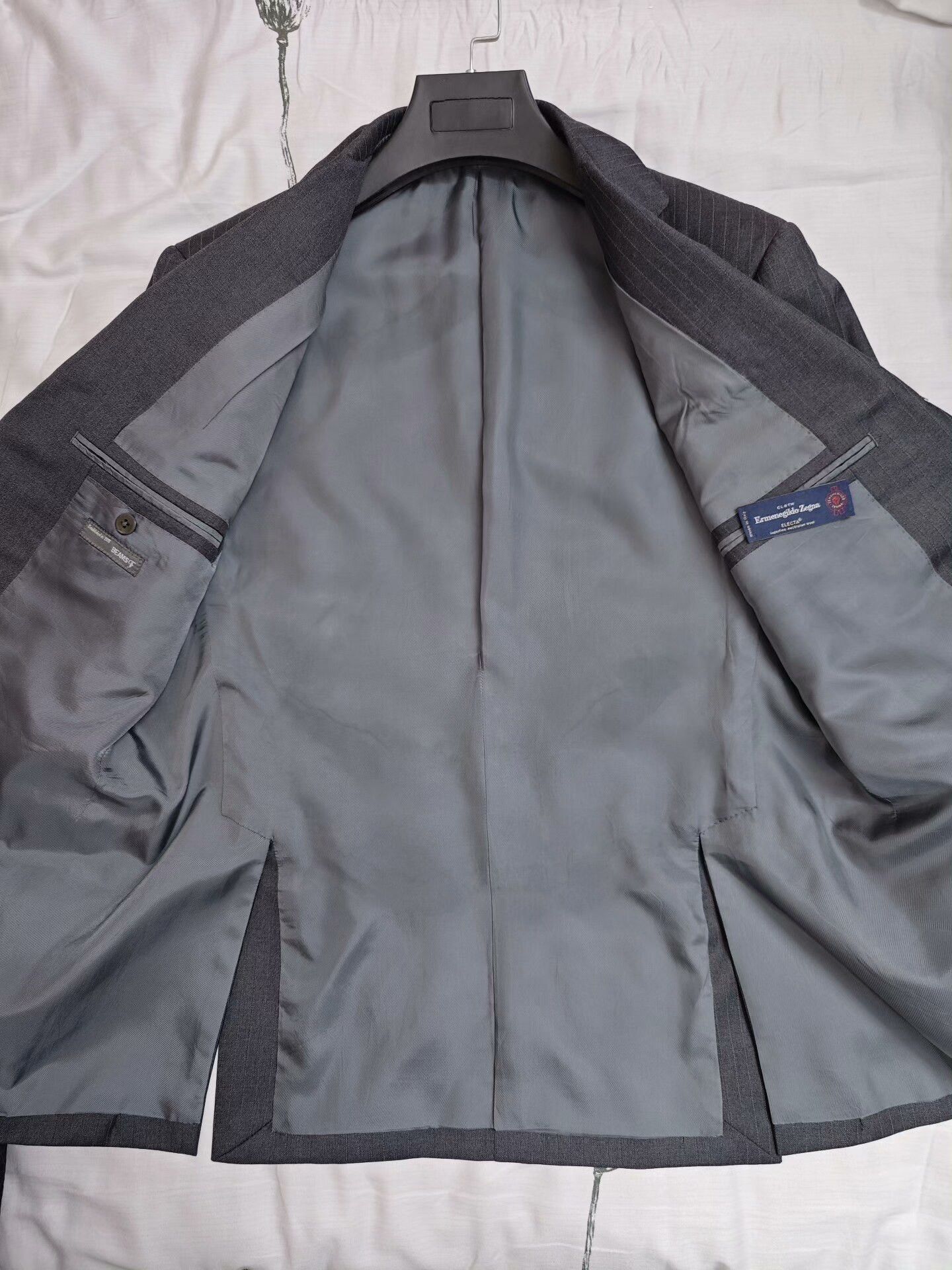 Ermenegildo Zegna Zegna Wool Suit Jacket Ring Jacket Size US M / EU 48-50 / 2 - 6 Thumbnail