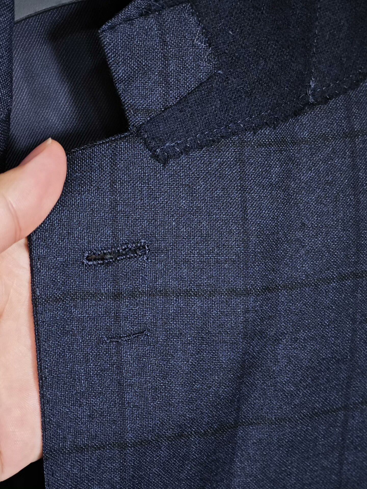 Loro Piana Custom Navy Wool Suit from Loro Piana Size US S / EU 44-46 / 1 - 9 Thumbnail