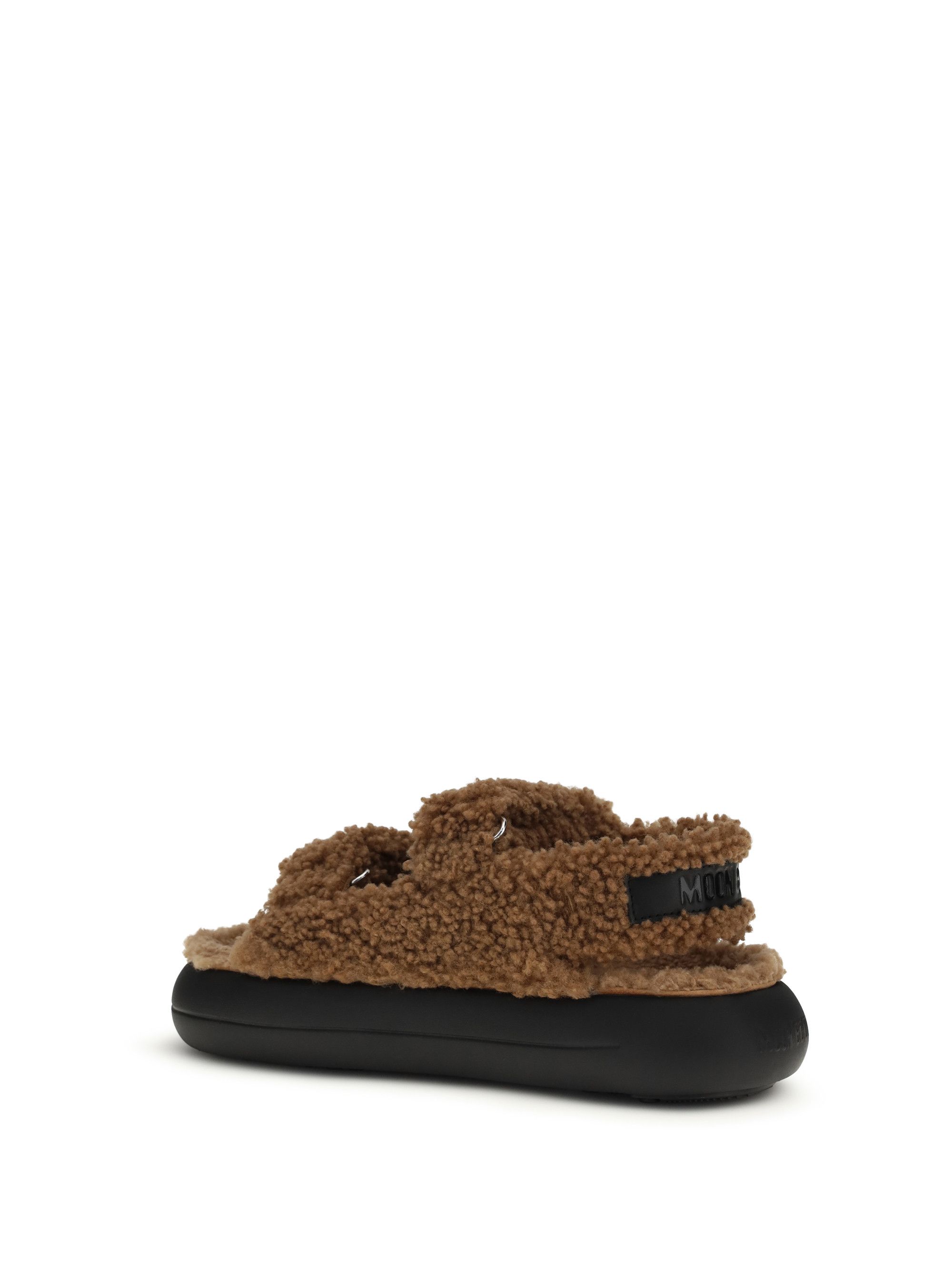 Moon Boot The Fur-lined Sandals Size US 6 / IT 36 - 3 Thumbnail