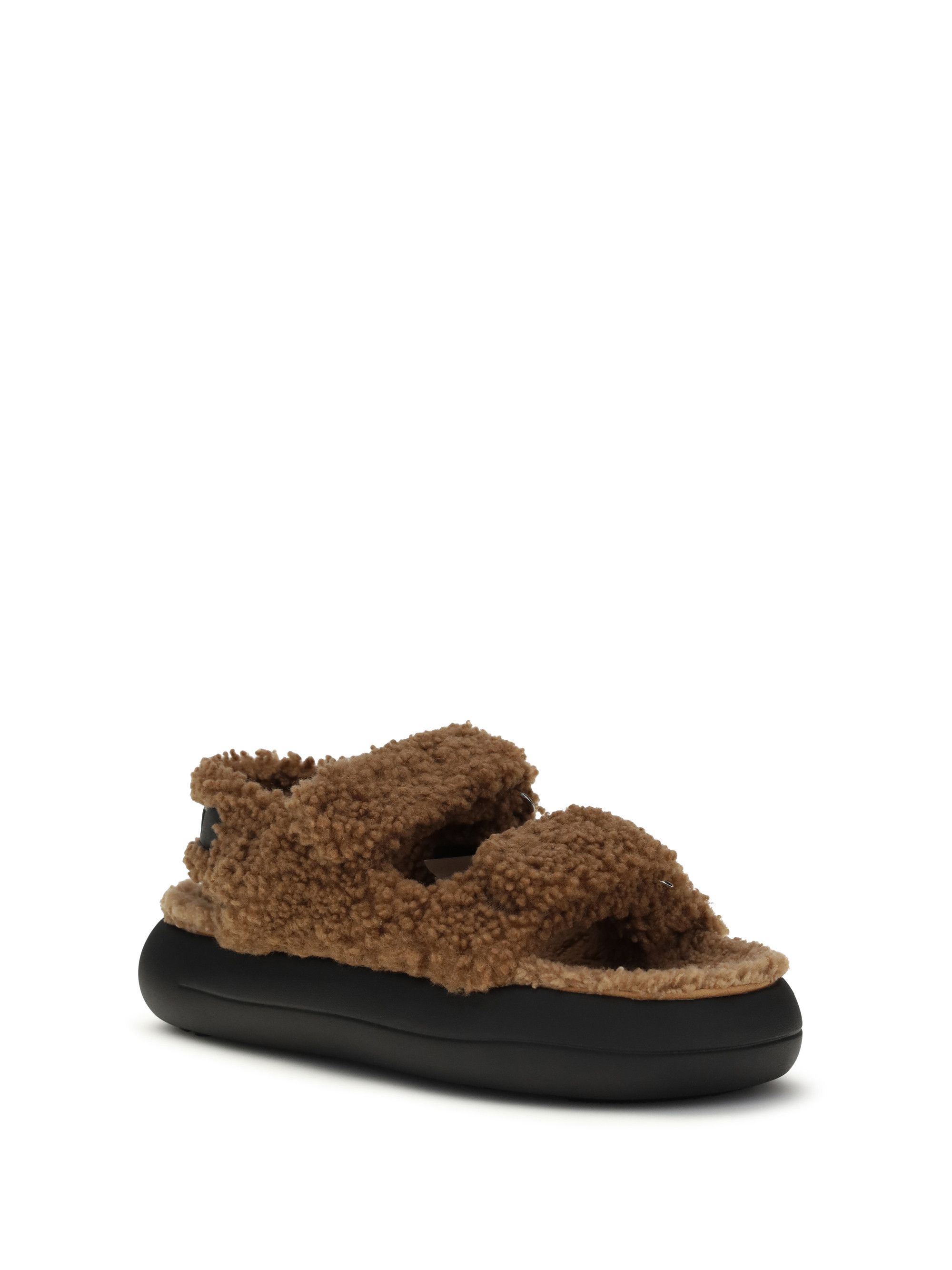 Moon Boot The Fur-lined Sandals Size US 11 / IT 41 - 2 Thumbnail