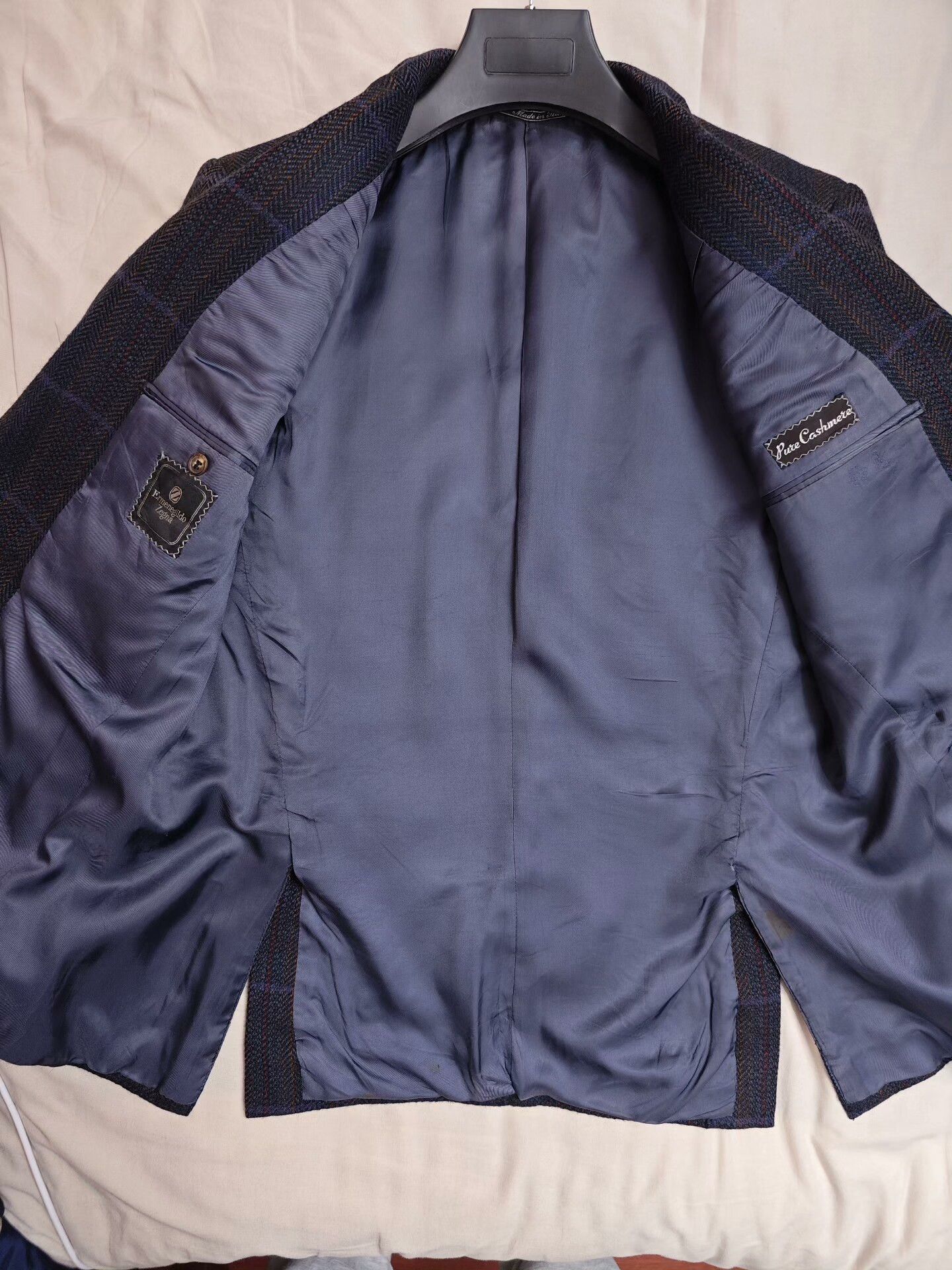 Ermenegildo Zegna Italian Cashmere Blend Sports Jacket Size US S / EU 44-46 / 1 - 6 Thumbnail