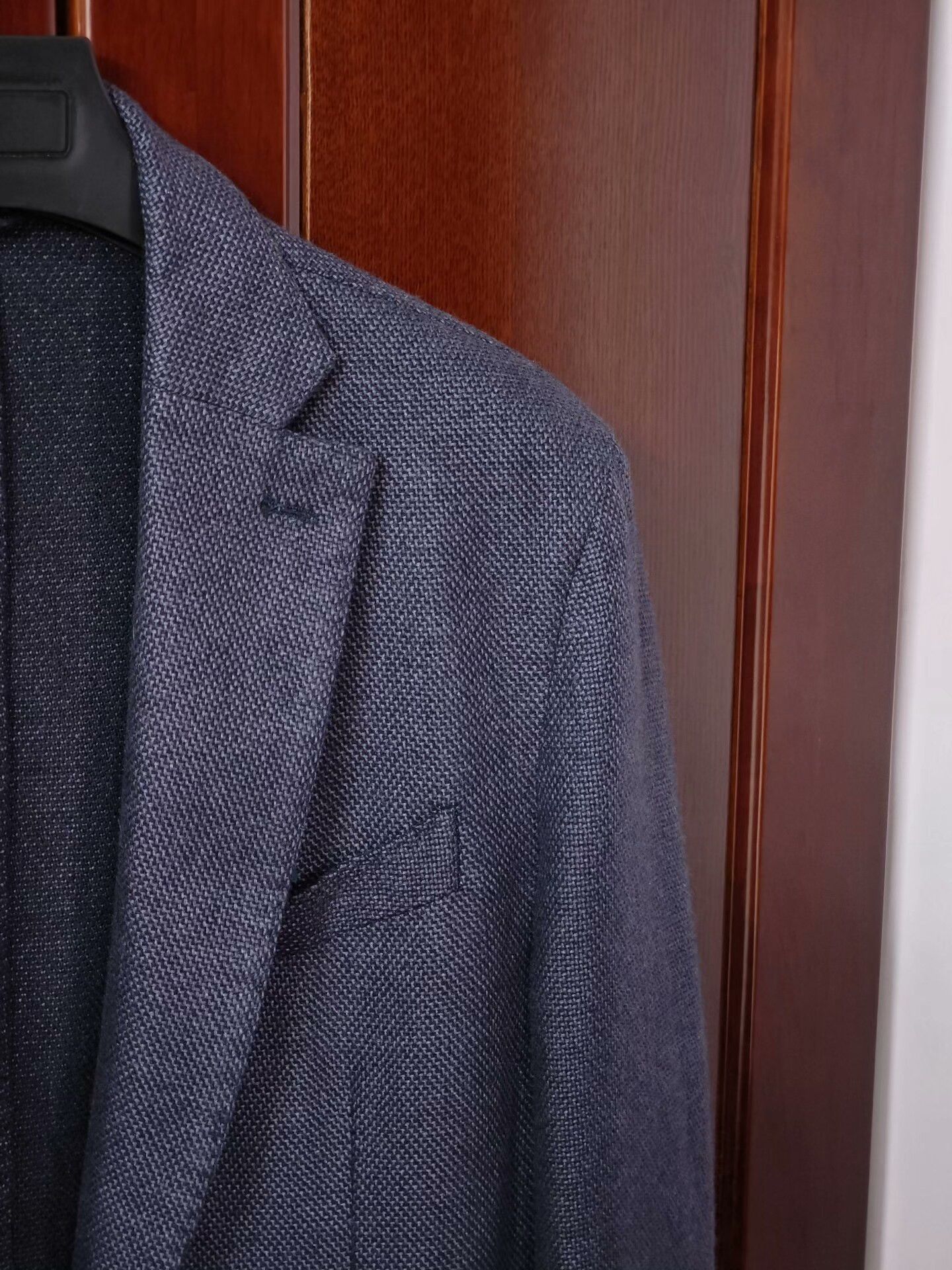 Lubiam Italian Cashmere Silk Suit Jacket Size US L / EU 52-54 / 3 - 2 Thumbnail