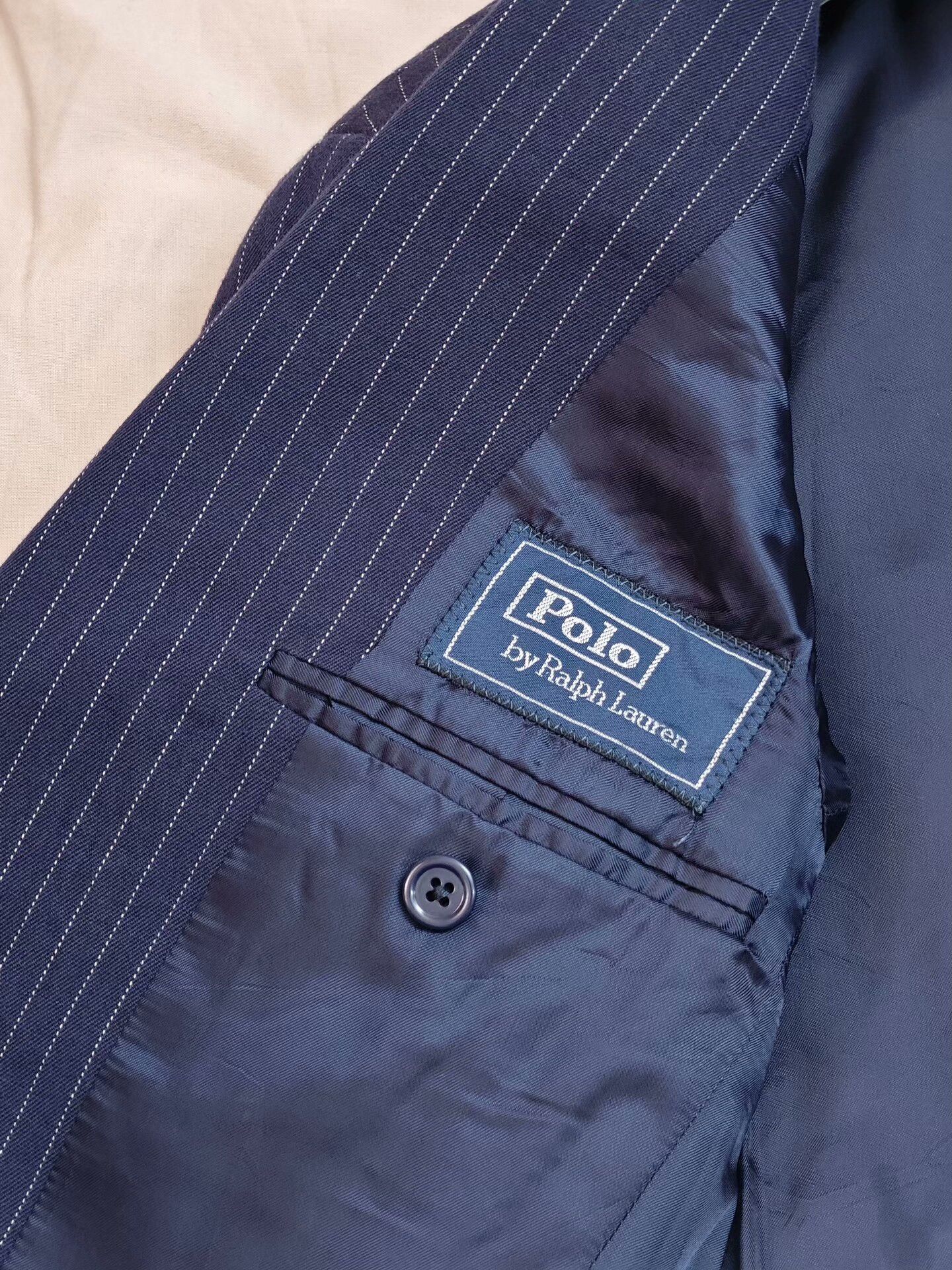 Polo Ralph Lauren Ralph Lauren Italian Wool Silk Suit Size US S / EU 44-46 / 1 - 7 Thumbnail