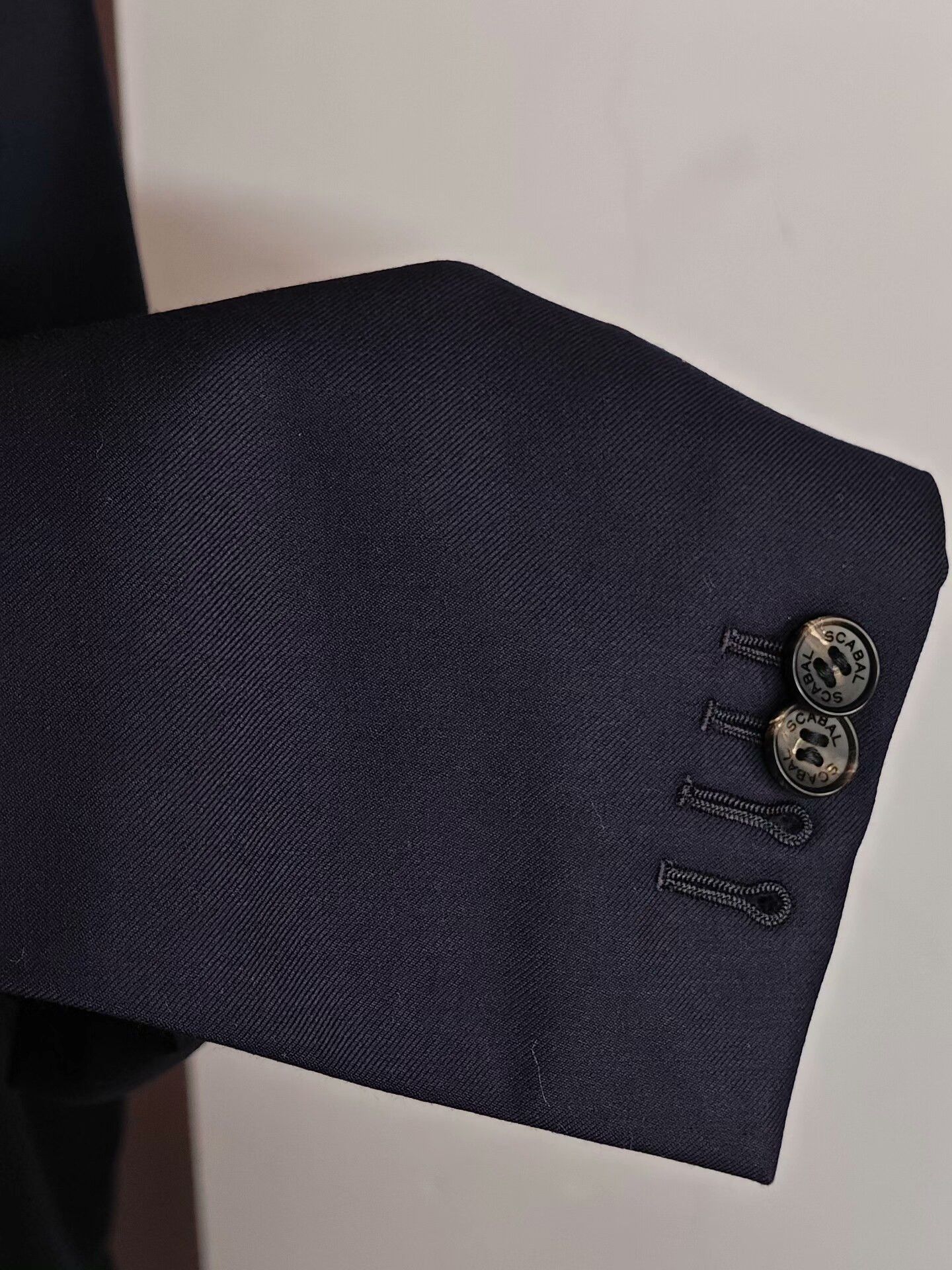 SCABAL Custom British Scabal Wool Suit Size US L / EU 52-54 / 3 - 4 Thumbnail