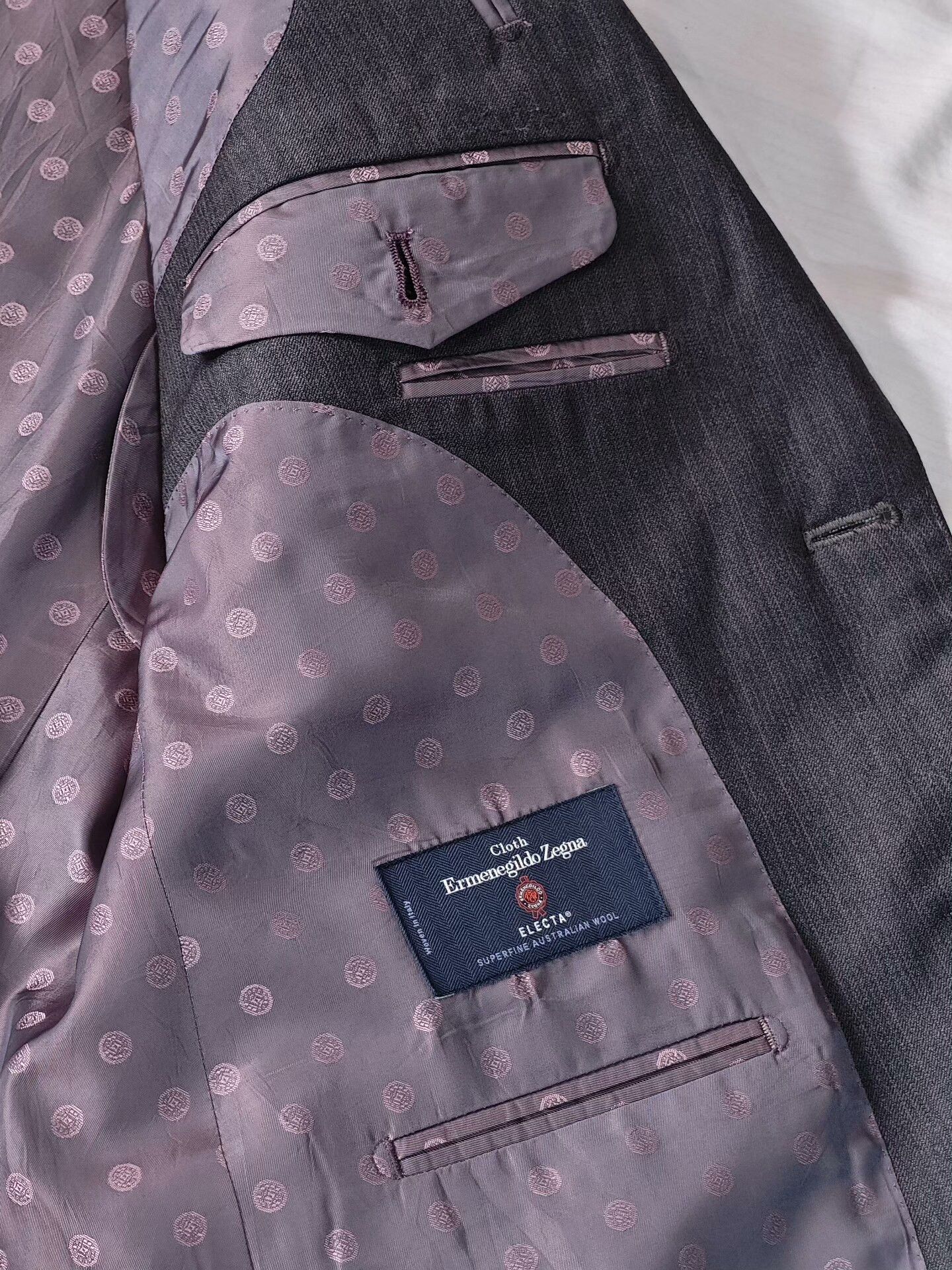 Ermenegildo Zegna Custom Zegna Wool Blazer Suit Size US M / EU 48-50 / 2 - 7 Thumbnail