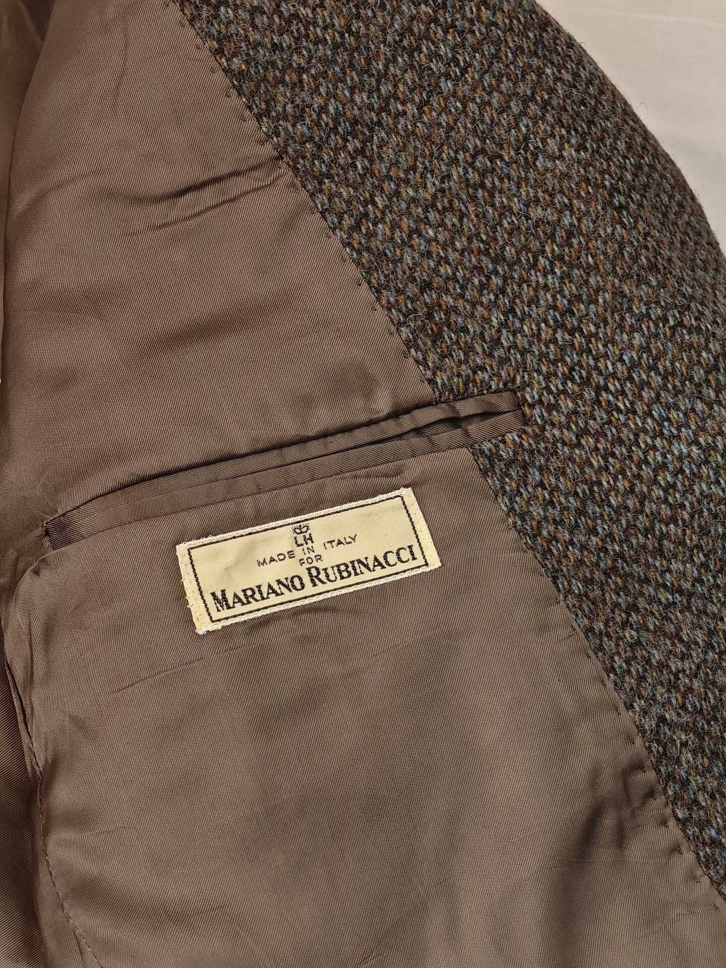 Rubinacci Rubinacci Italian Tweed Blazer Jacket Size US S / EU 44-46 / 1 - 7 Thumbnail