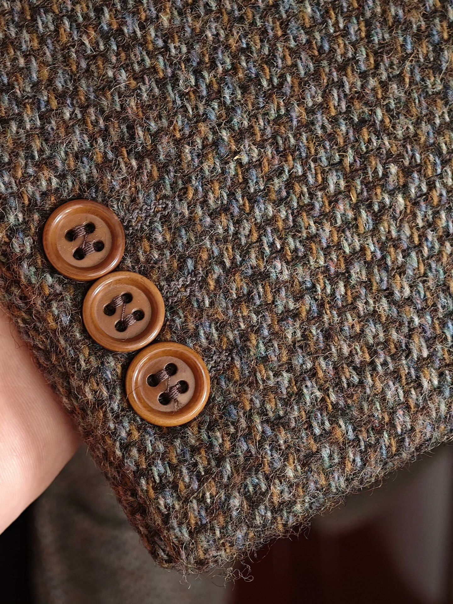 Rubinacci Rubinacci Italian Tweed Blazer Jacket Size US S / EU 44-46 / 1 - 4 Thumbnail