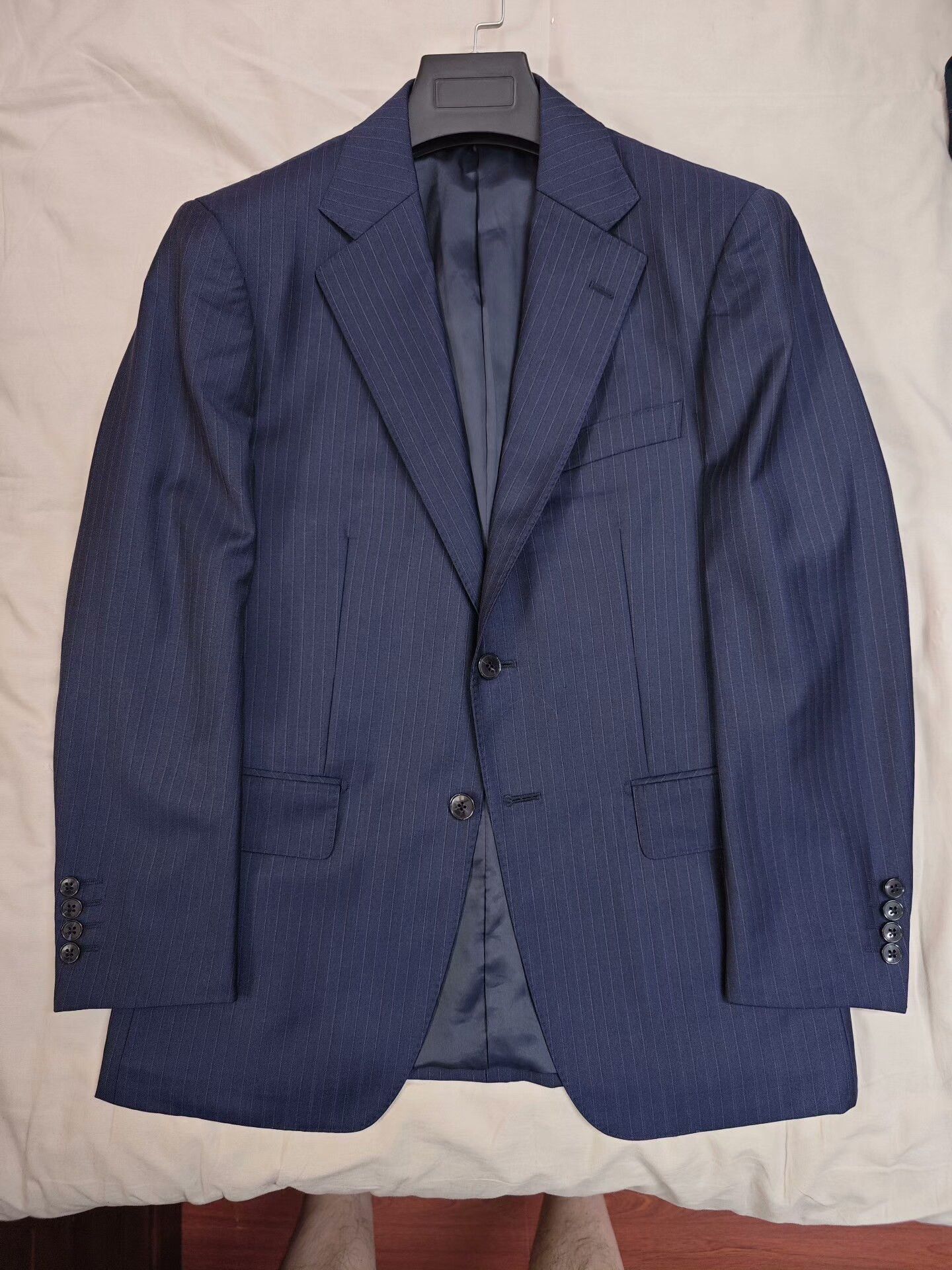 Ermenegildo Zegna Custom Zegna Wool and Linen Suit Size US M / EU 48-50 / 2 - 5 Thumbnail