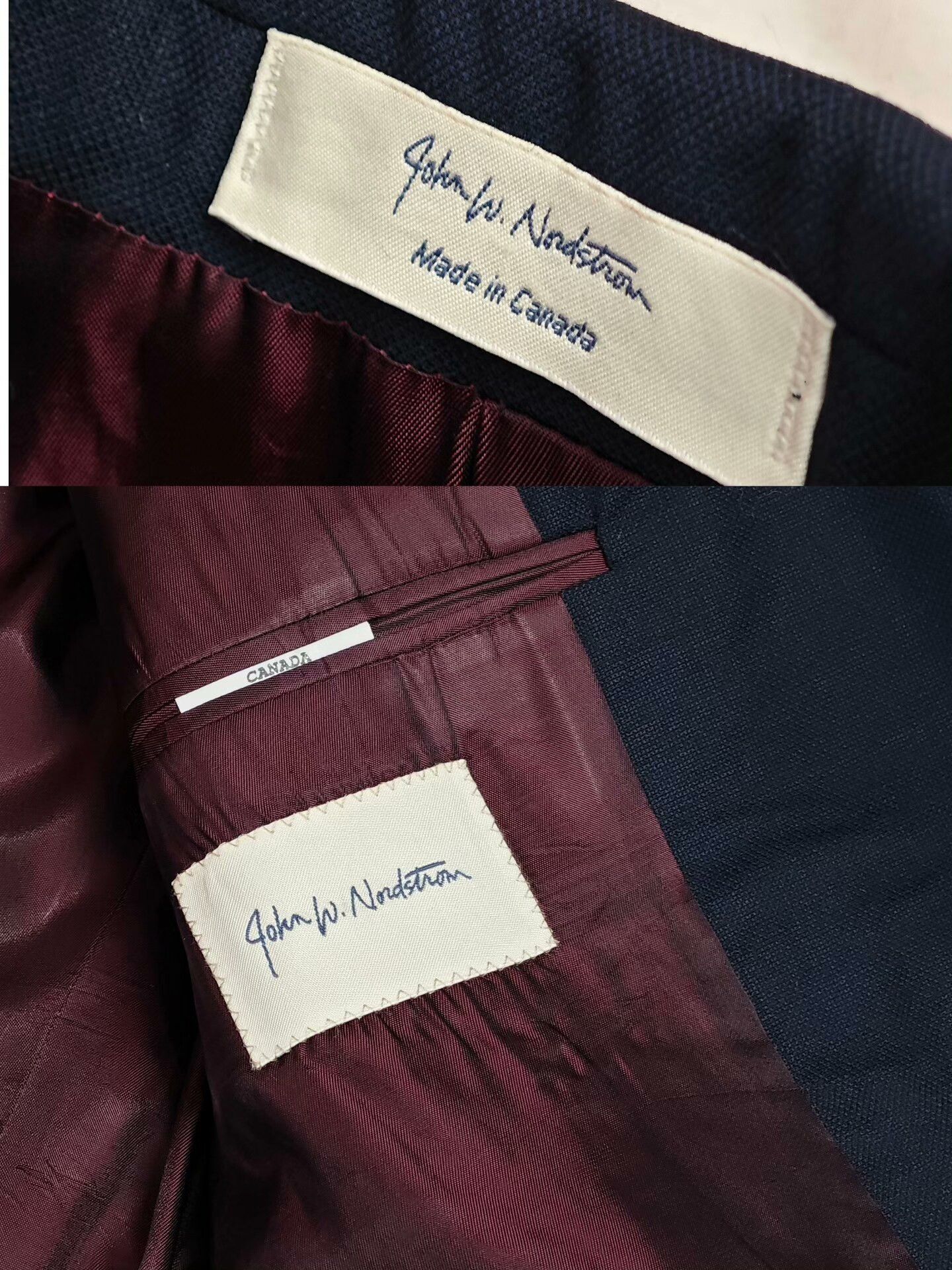 Nordstrom Nordstrom Wool Half-Canvas Blazer Size US M / EU 48-50 / 2 - 6 Thumbnail