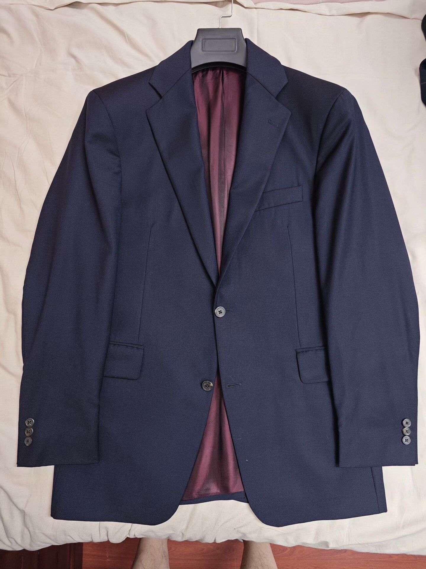 Nordstrom Nordstrom Wool Half-Canvas Blazer Size US M / EU 48-50 / 2 - 5 Thumbnail