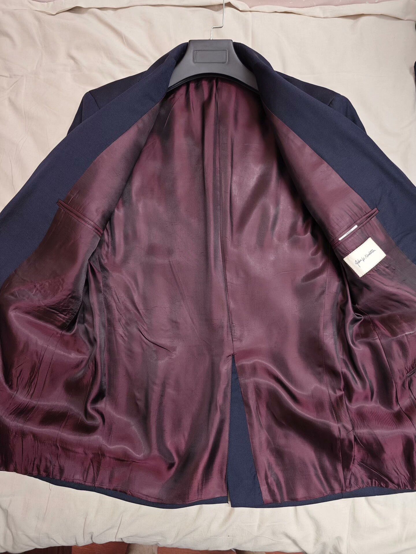 Nordstrom Nordstrom Wool Half-Canvas Blazer Size US M / EU 48-50 / 2 - 8 Thumbnail