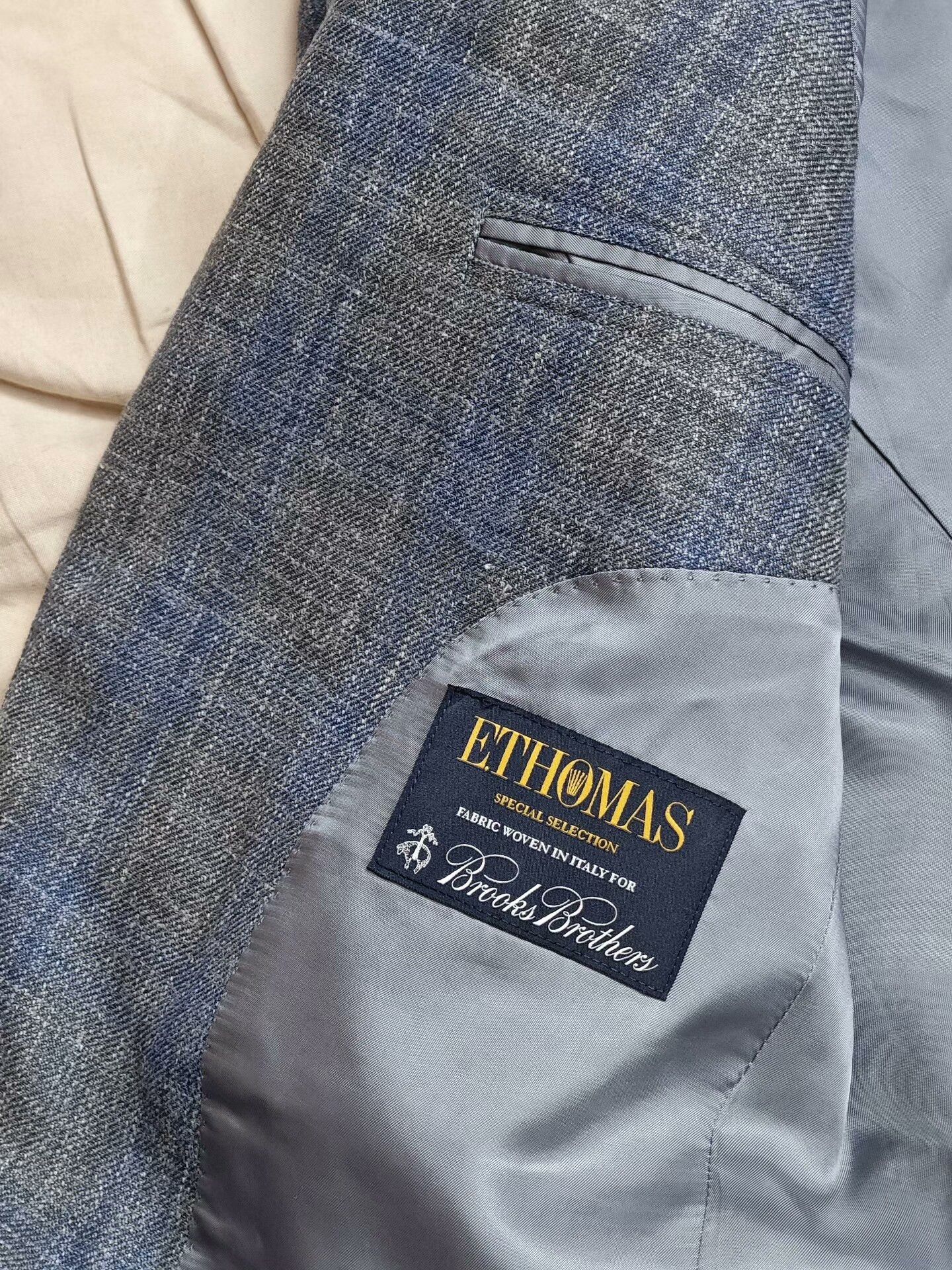 Brooks Brothers Brooks Brothers Gray Blue Blazer Size US M / EU 48-50 / 2 - 8 Thumbnail