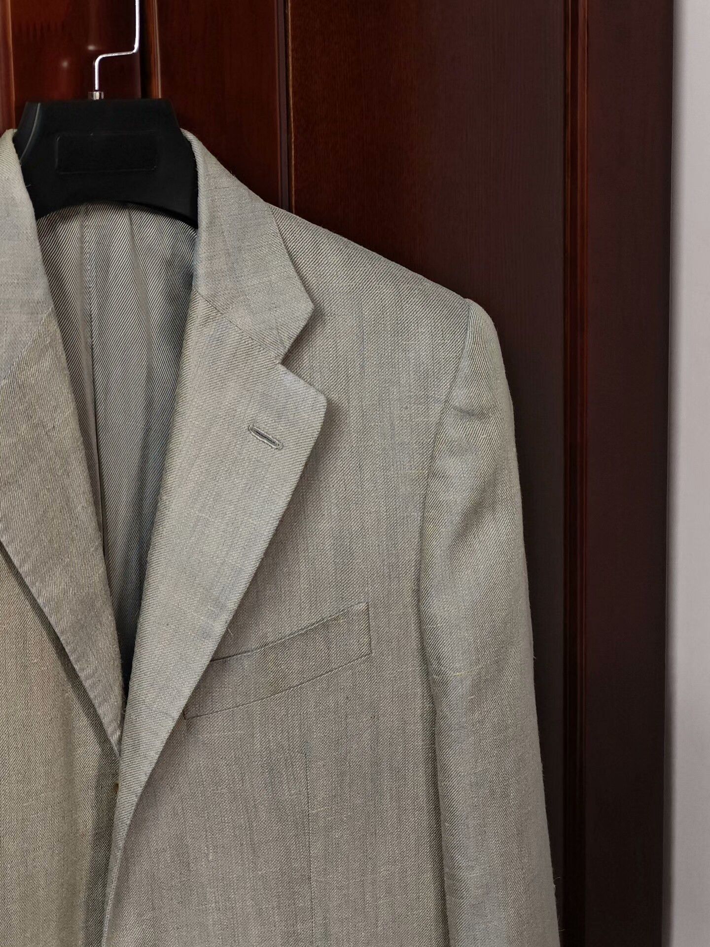 SARTORIO Sartorio Italian Silk Linen Blazer Size US M / EU 48-50 / 2 - 2 Thumbnail