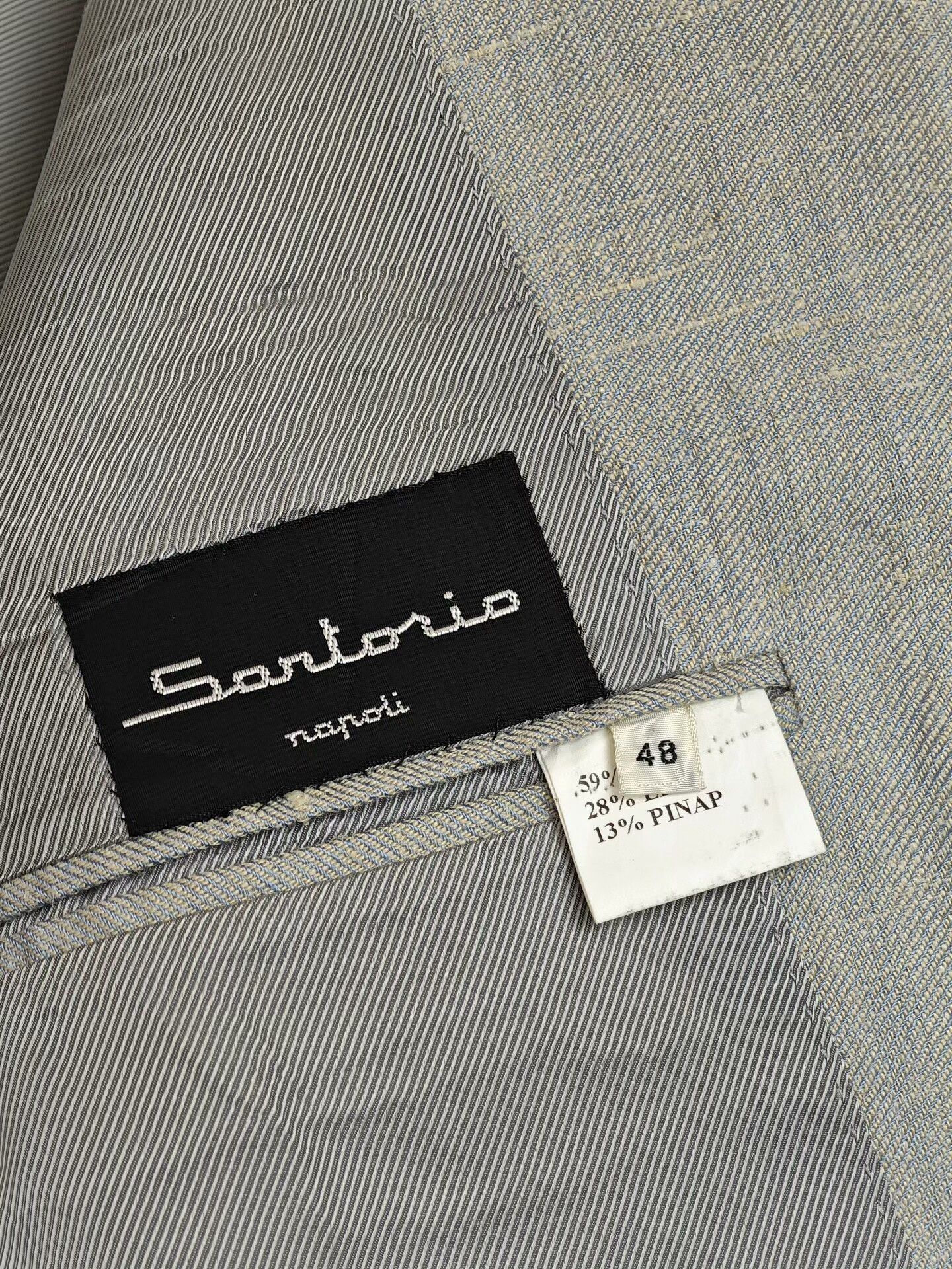 SARTORIO Sartorio Italian Silk Linen Blazer Size US M / EU 48-50 / 2 - 7 Thumbnail