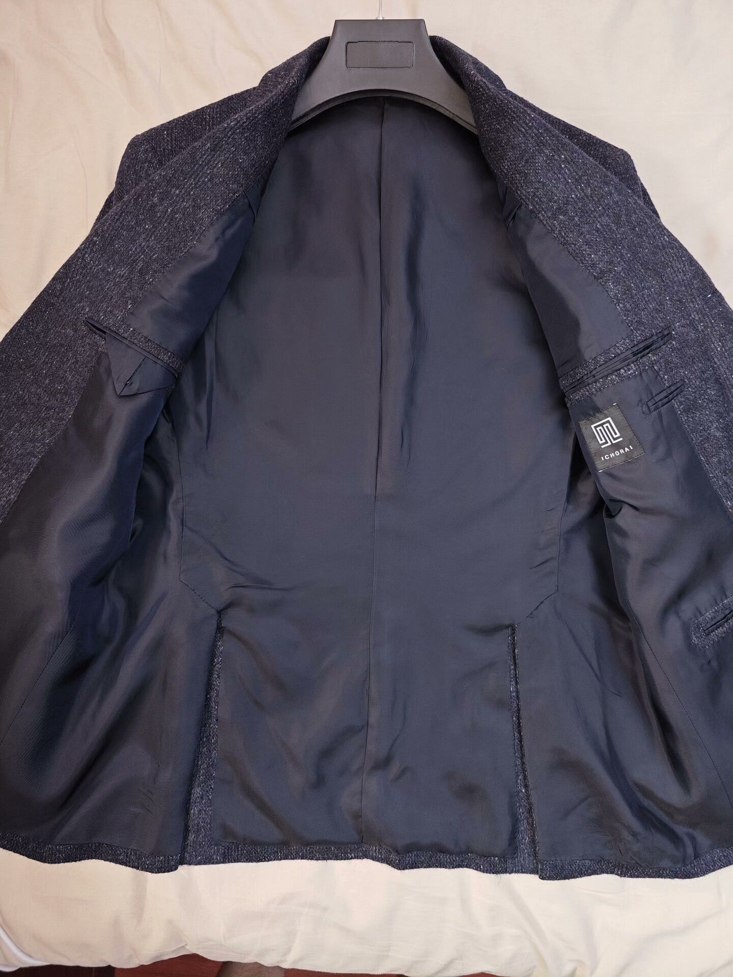 Ring Jacket Ichorai Japanese Wool Silk Casual Blazer Size US M / EU 48-50 / 2 - 6 Thumbnail