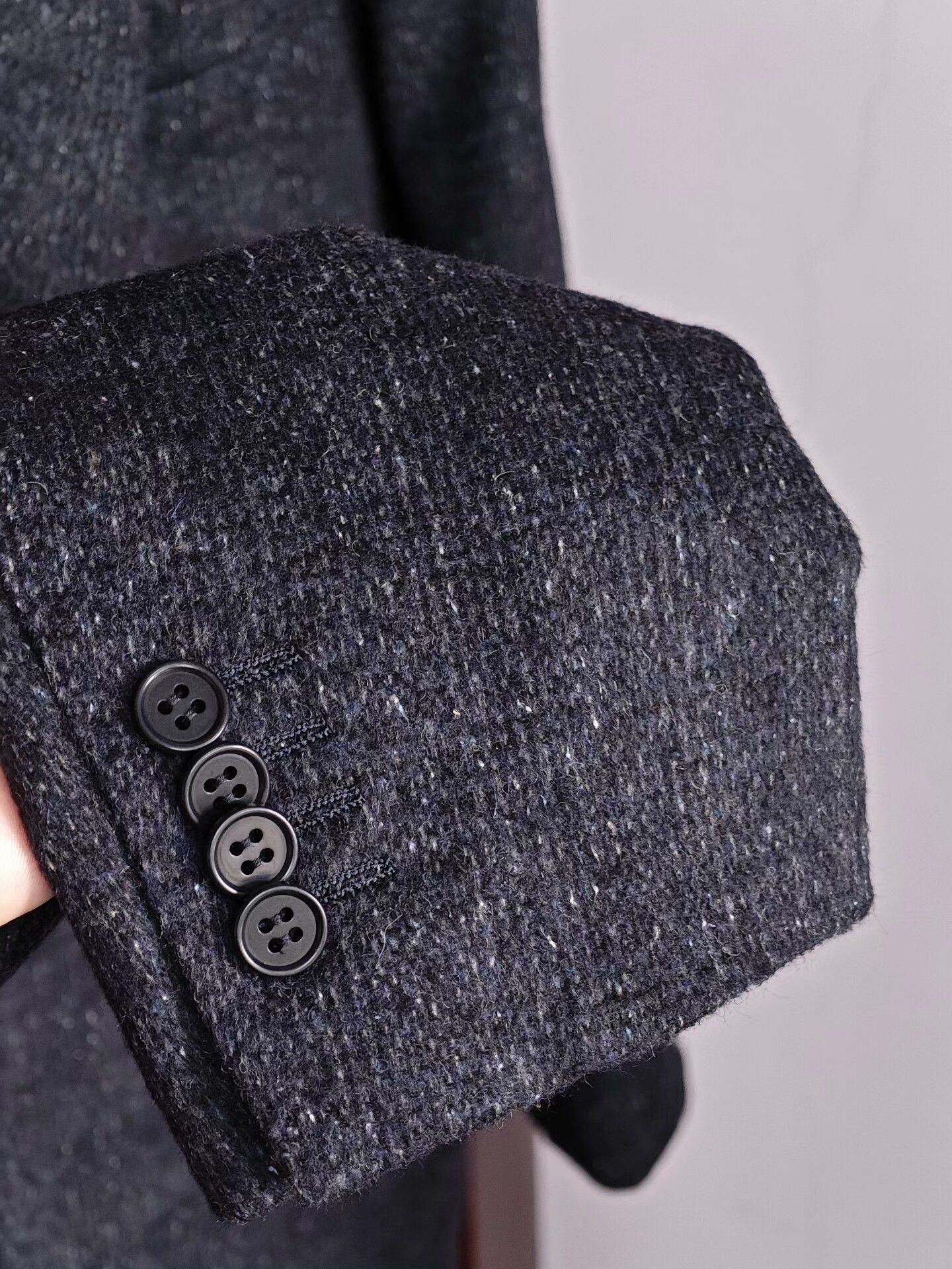 Ring Jacket Ichorai Japanese Wool Silk Casual Blazer Size US M / EU 48-50 / 2 - 4 Thumbnail