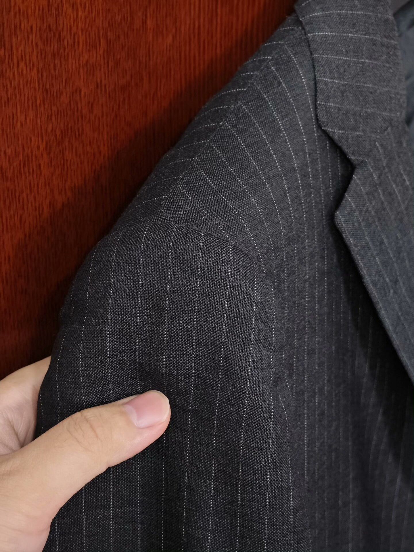 Ring Jacket Japanese Wool Blend Striped Suit Jacket Size US S / EU 44-46 / 1 - 4 Thumbnail