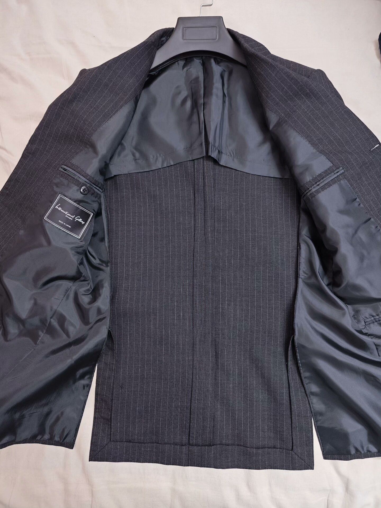 Ring Jacket Japanese Wool Blend Striped Suit Jacket Size US S / EU 44-46 / 1 - 6 Thumbnail