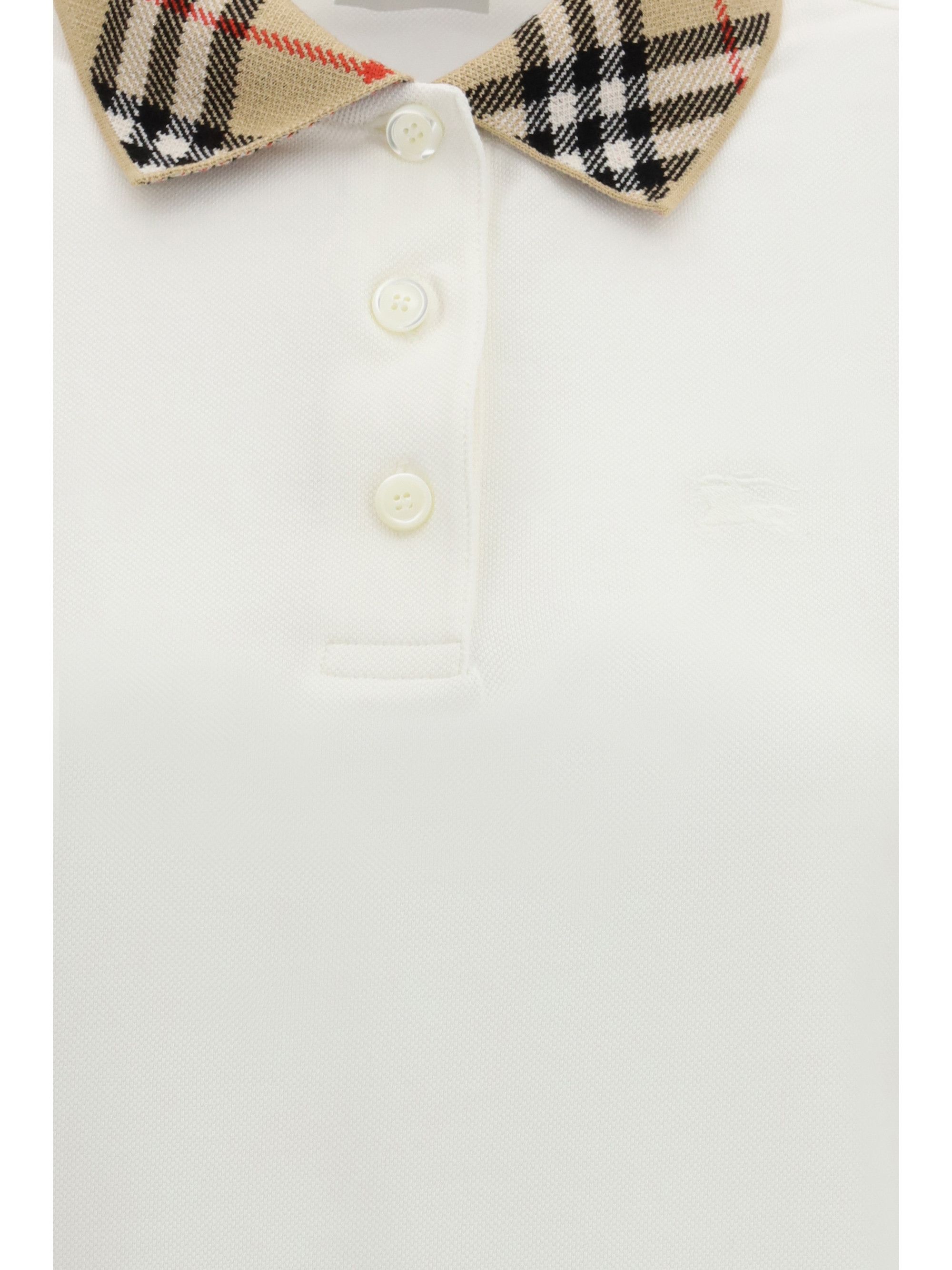 Burberry Check cotton Polo Shirt Size XS / US 0-2 / IT 36-38 - 3 Thumbnail