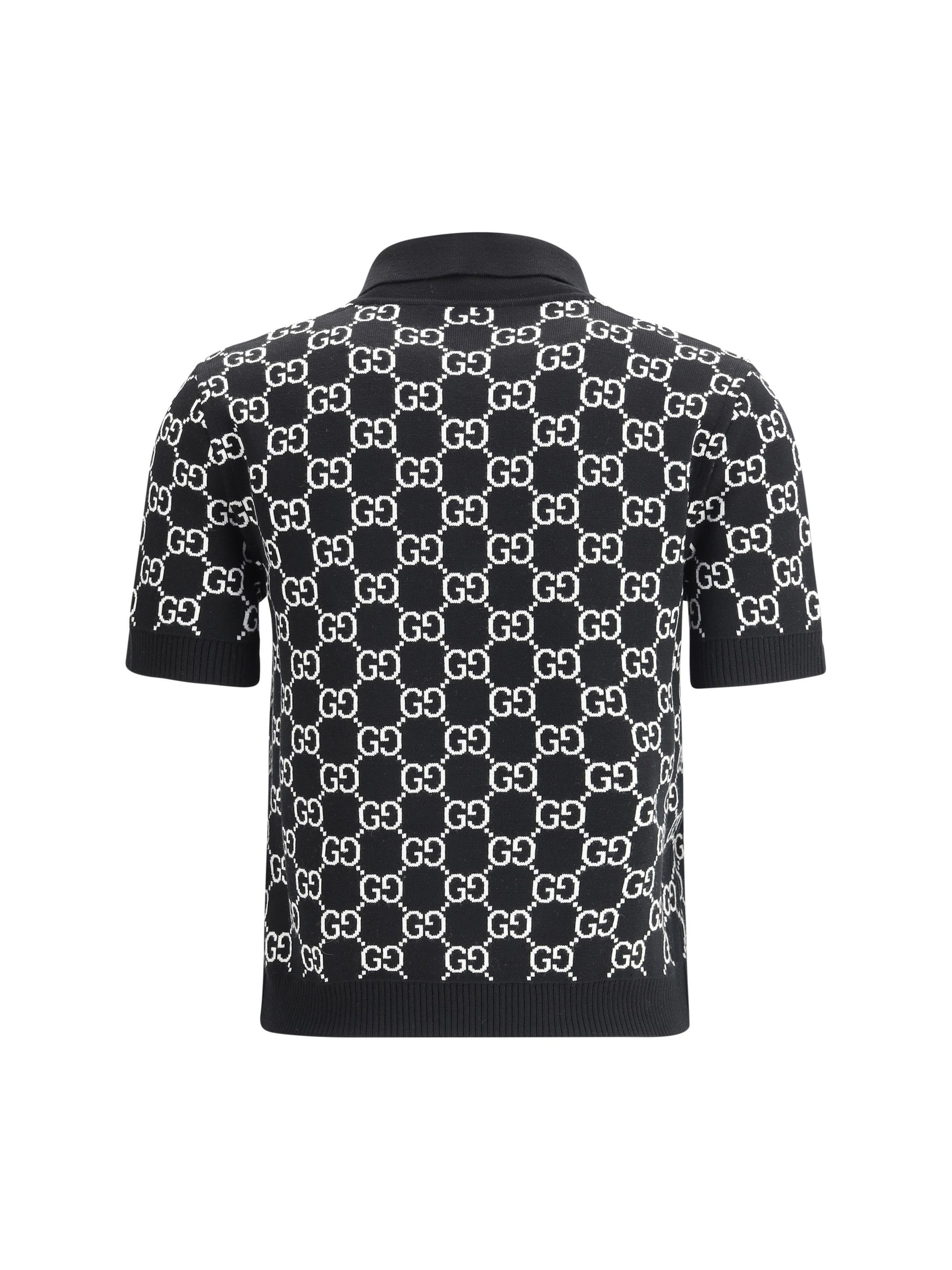 Gucci GG wool jacquard Polo Top Size XS / US 0-2 / IT 36-38 - 2 Thumbnail