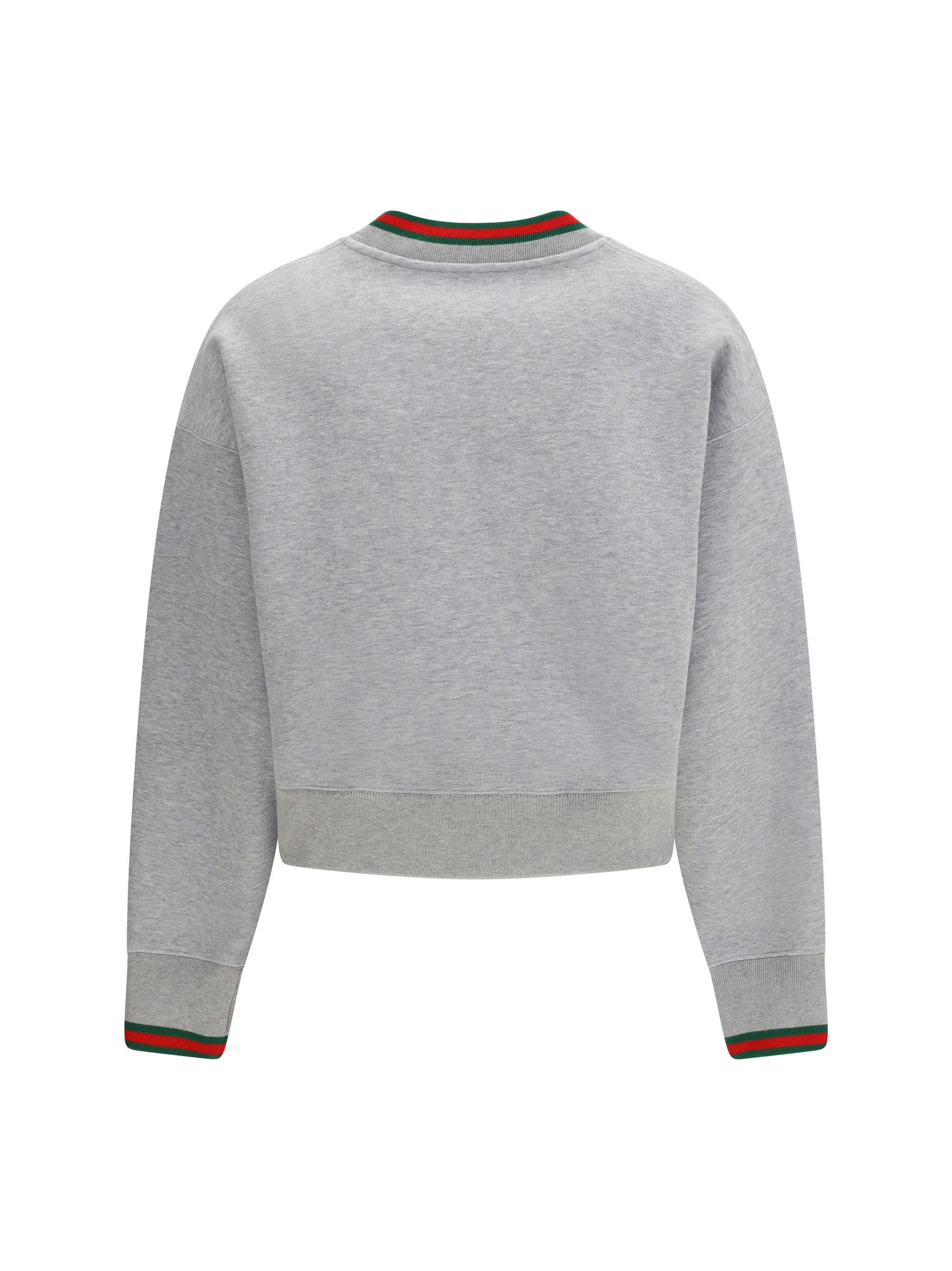 Gucci Web cotton jersey Sweatshirt Size S / US 4 / IT 40 - 2 Thumbnail