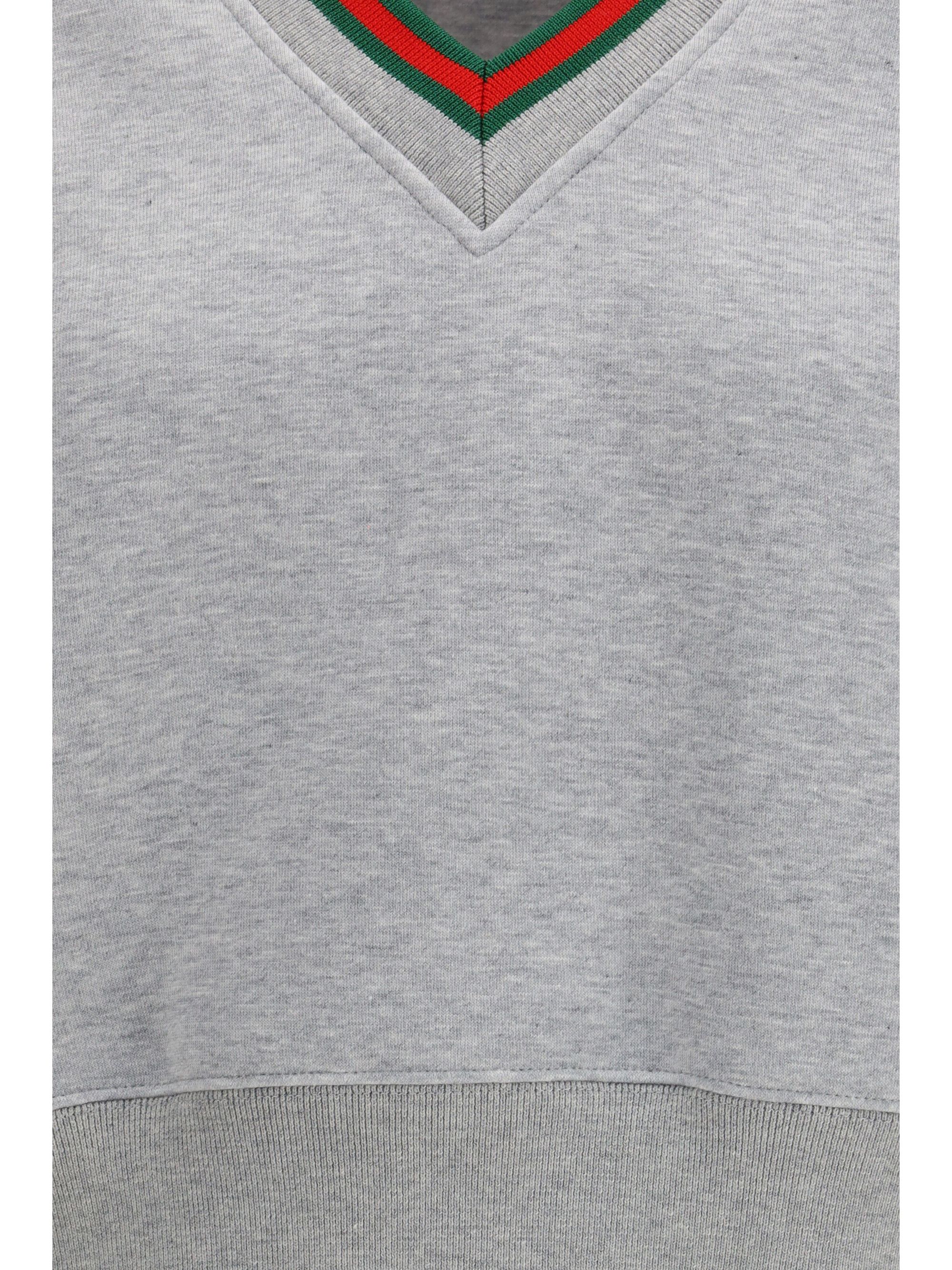 Gucci Web cotton jersey Sweatshirt Size S / US 4 / IT 40 - 3 Thumbnail