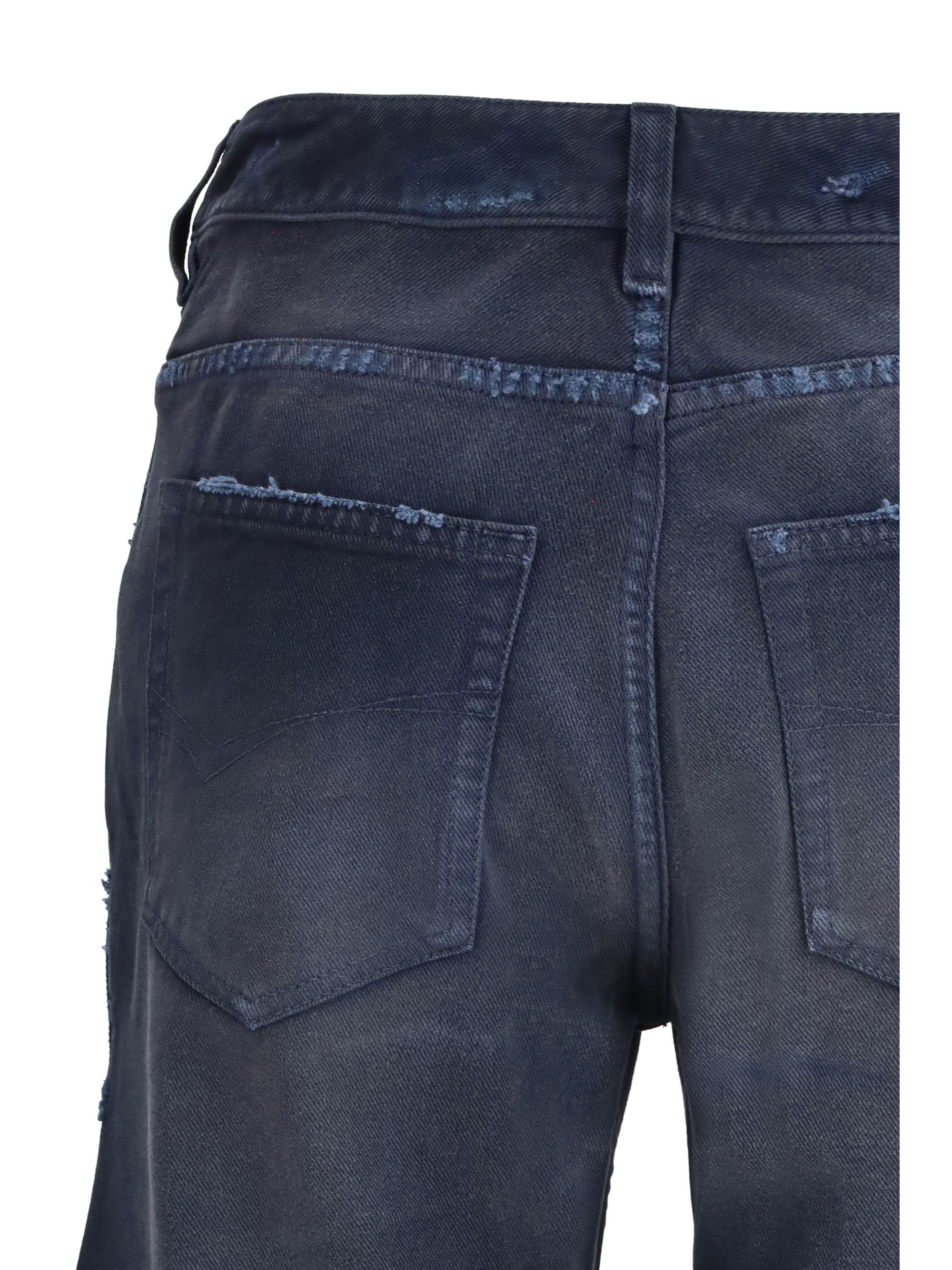 Balenciaga Curved Waist Jeans Size 27" / US 4 / IT 40 - 3 Thumbnail