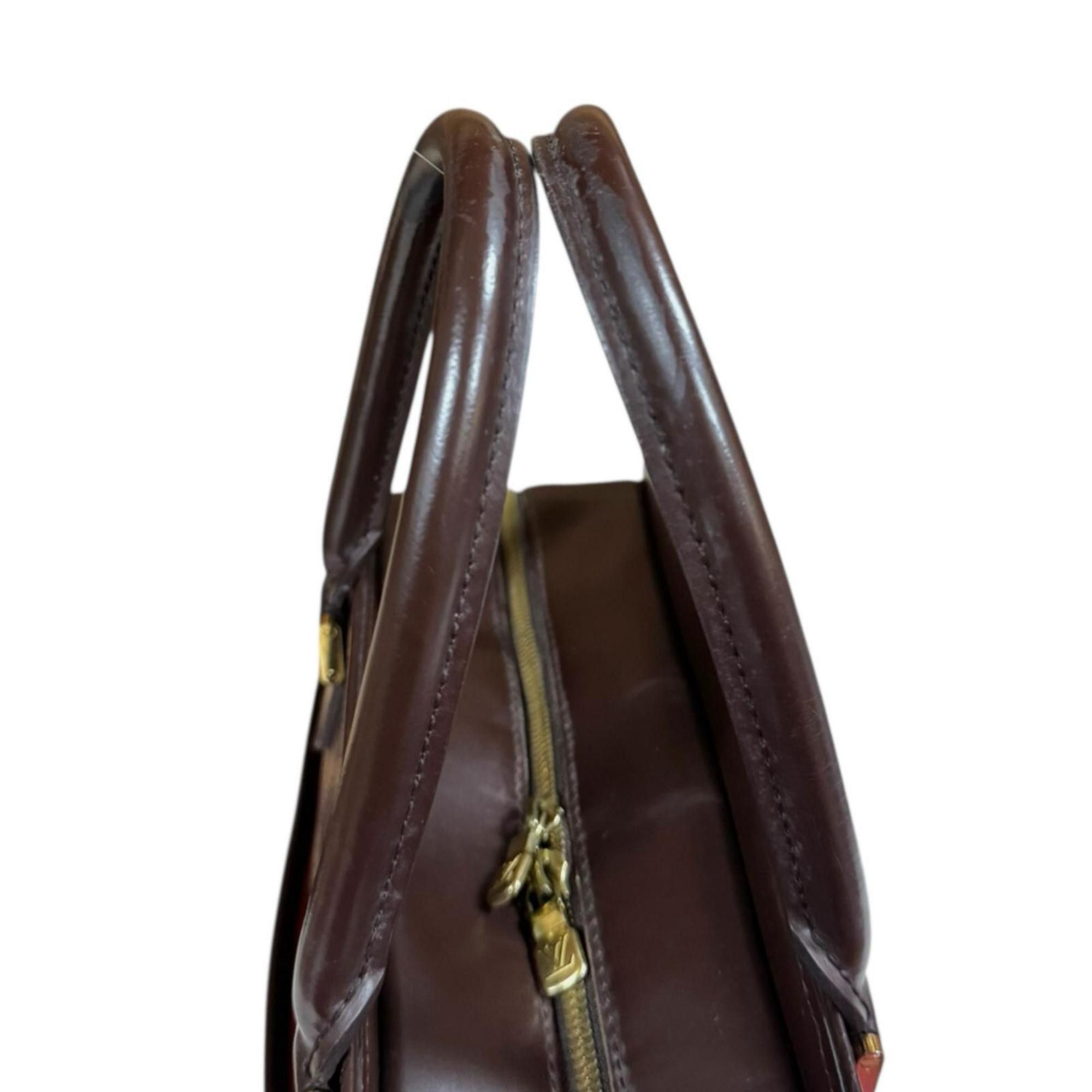 Louis Vuitton Pre-owned Louis Vuitton Saria Horizontal Damier Handbag, Canvas N51282, Brown, Women's. Size ONE SIZE - 12 Thumbnail