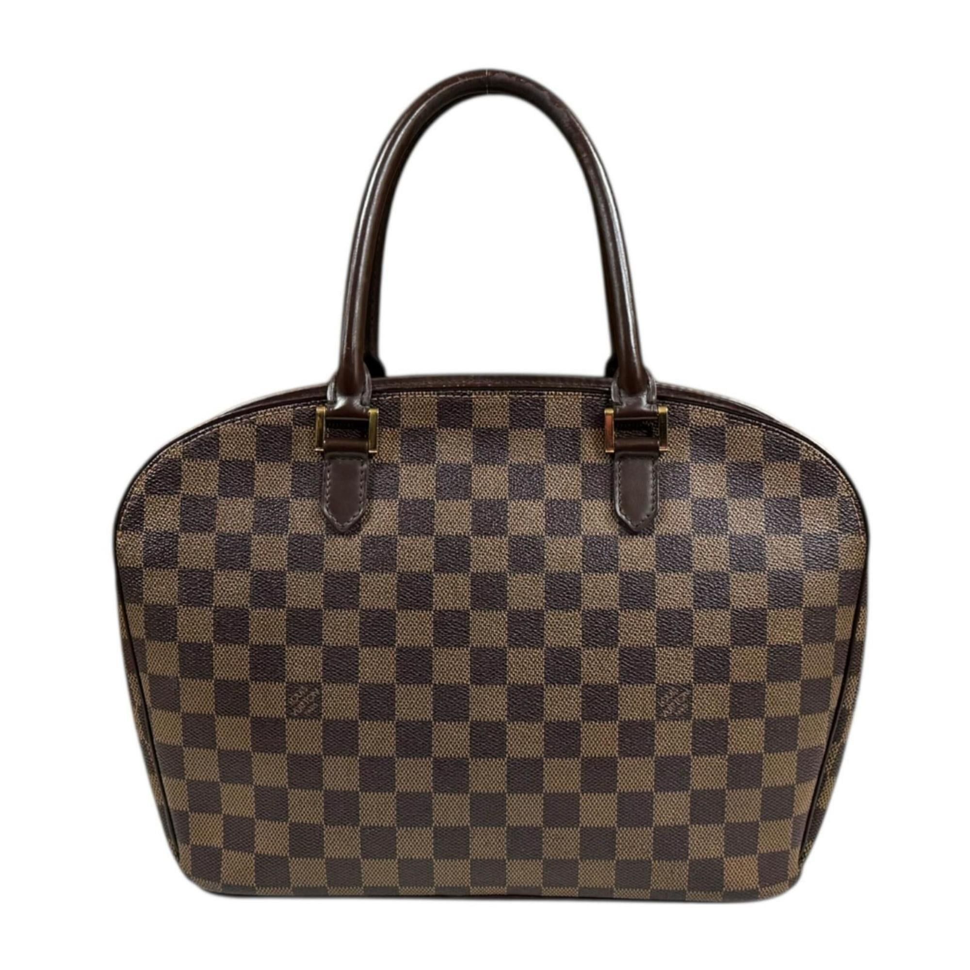 Louis Vuitton Pre-owned Louis Vuitton Saria Horizontal Damier Handbag, Canvas N51282, Brown, Women's. Size ONE SIZE - 3 Thumbnail