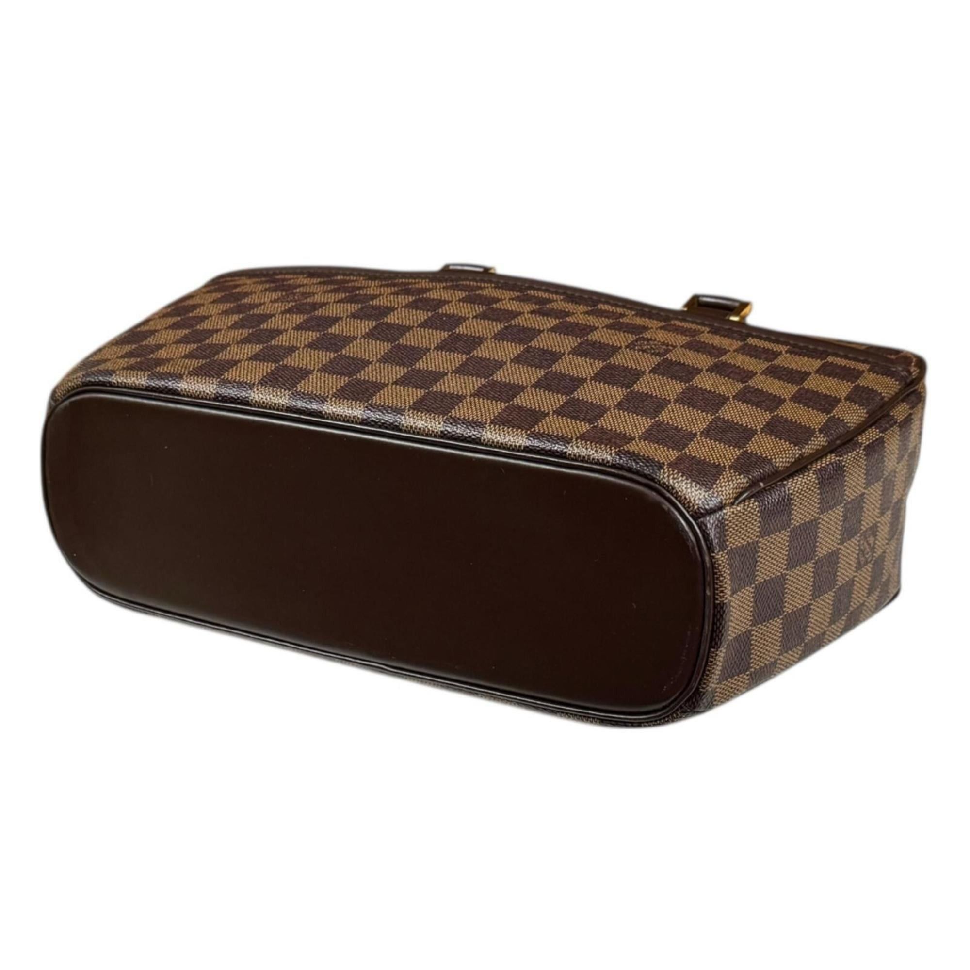 Louis Vuitton Pre-owned Louis Vuitton Saria Horizontal Damier Handbag, Canvas N51282, Brown, Women's. Size ONE SIZE - 5 Thumbnail