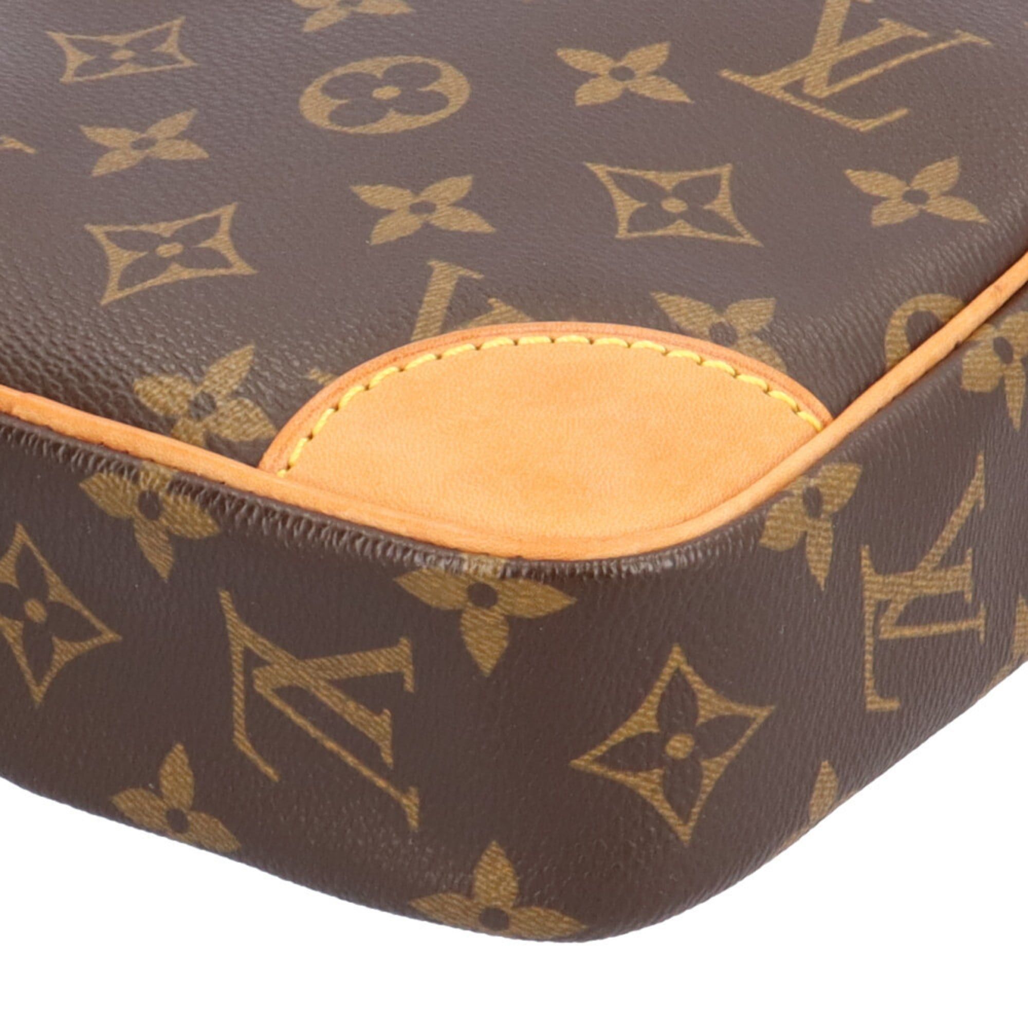 Louis Vuitton Pre-owned Louis Vuitton Danube Monogram Shoulder Bag in Canvas (M45266) Brown. Women's. Size ONE SIZE - 10 Thumbnail