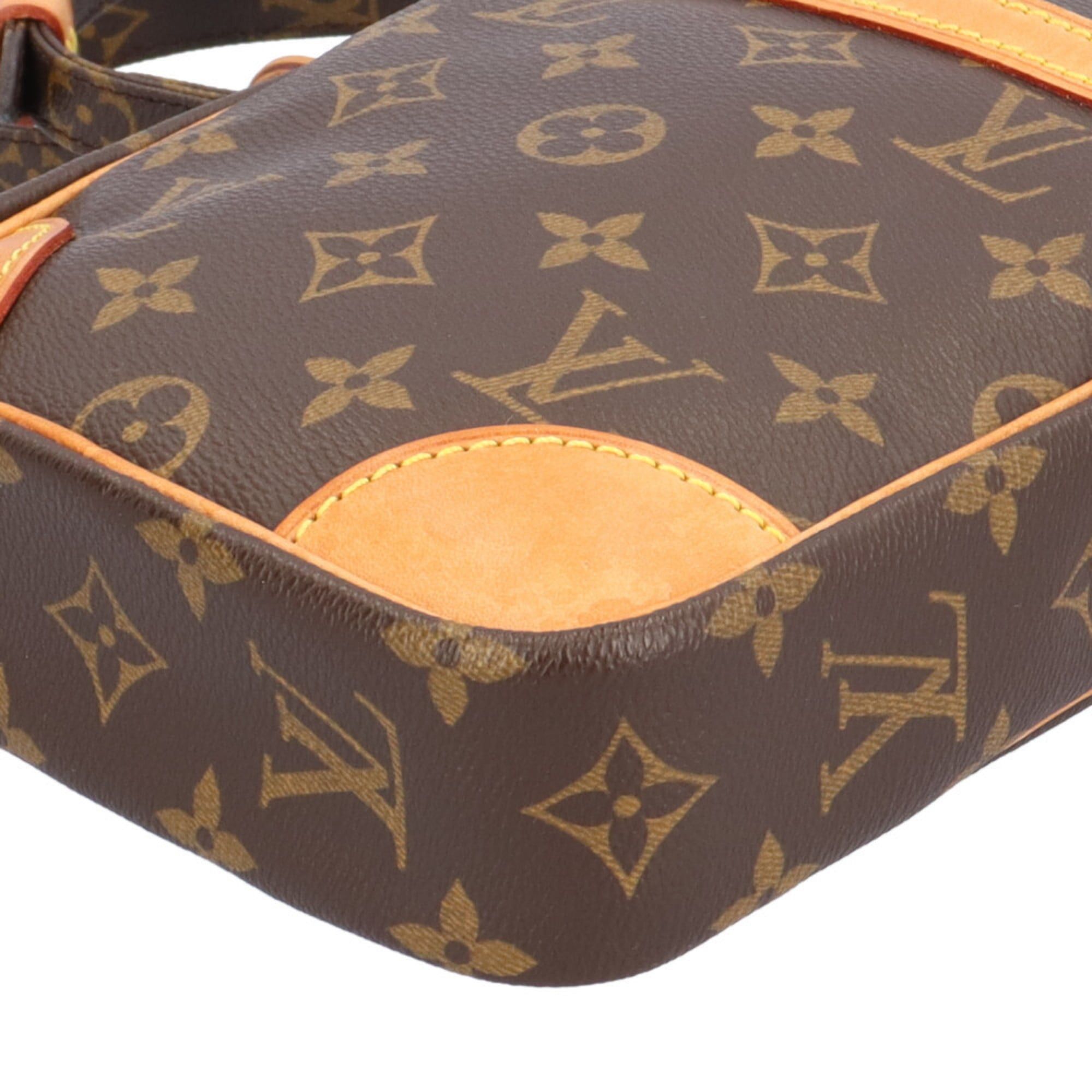 Louis Vuitton Pre-owned Louis Vuitton Danube Monogram Shoulder Bag in Canvas (M45266) Brown. Women's. Size ONE SIZE - 8 Thumbnail