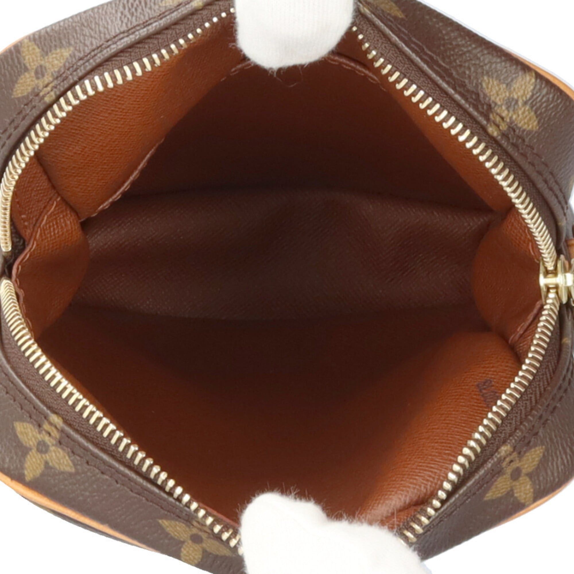 Louis Vuitton Pre-owned Louis Vuitton Danube Monogram Shoulder Bag in Canvas (M45266) Brown. Women's. Size ONE SIZE - 6 Thumbnail