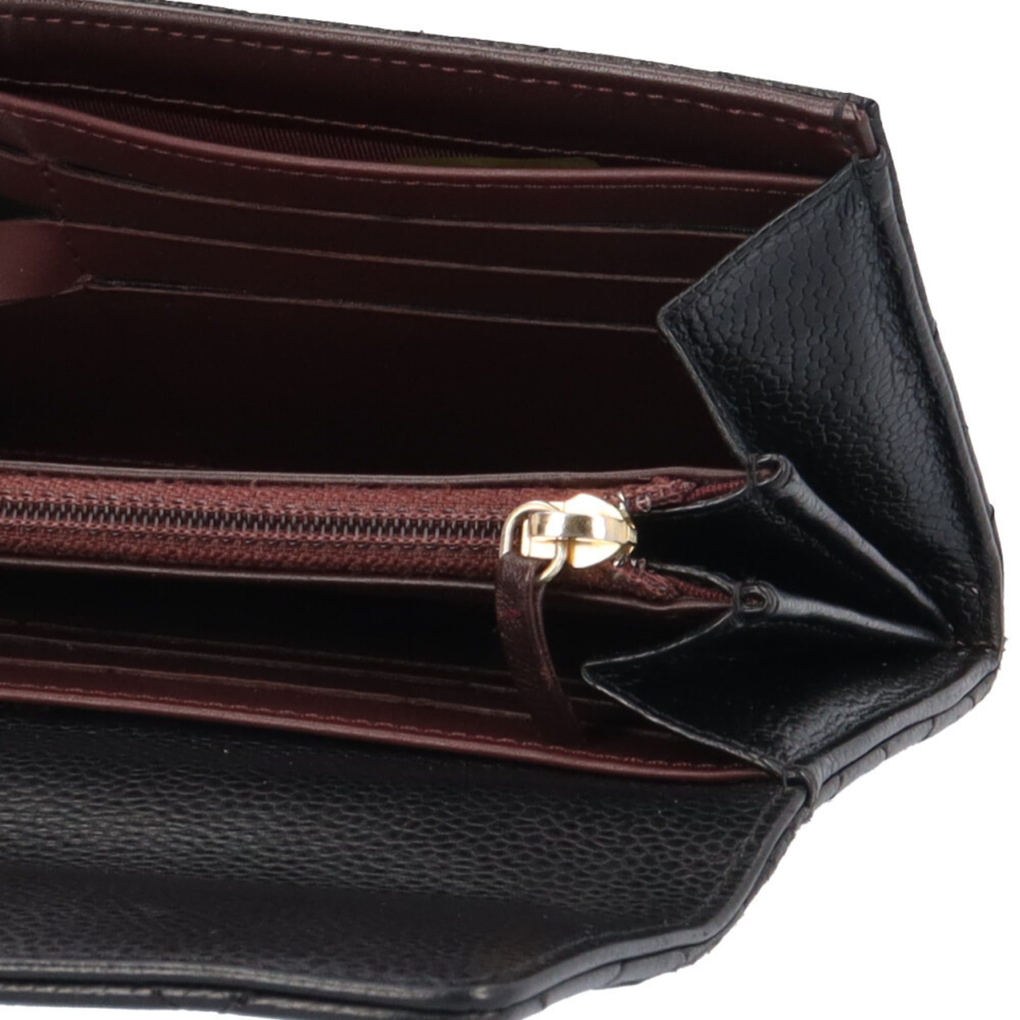 Chanel Pre-owned Chanel Matelasse Long Wallet in Caviar Leather, A50096, Women's Size ONE SIZE - 7 Thumbnail