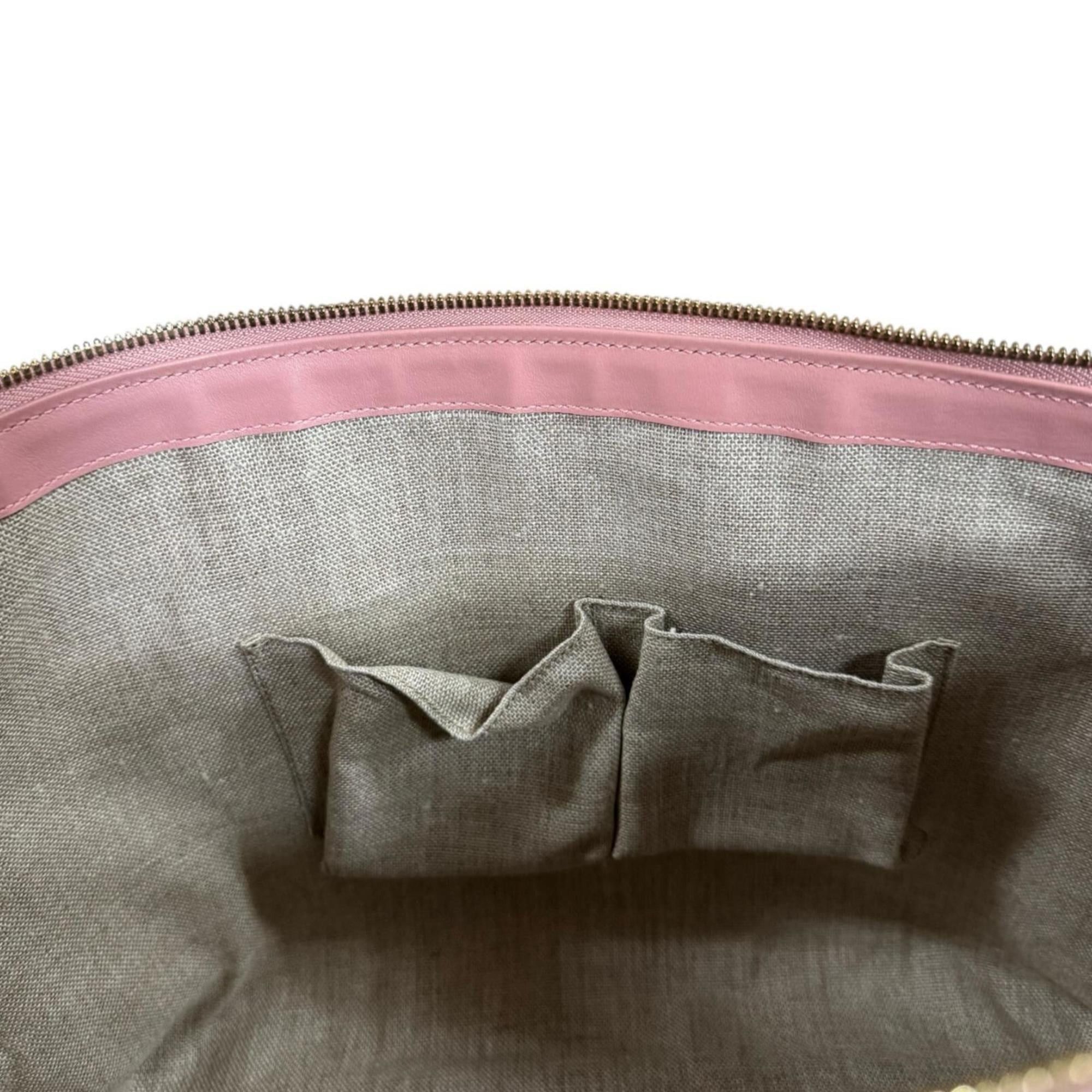 Gucci Gucci Micro Guccissima Shoulder Bag, Leather 449655, Pink, Women's, Pre-owned, 2-Way Size ONE SIZE - 10 Thumbnail