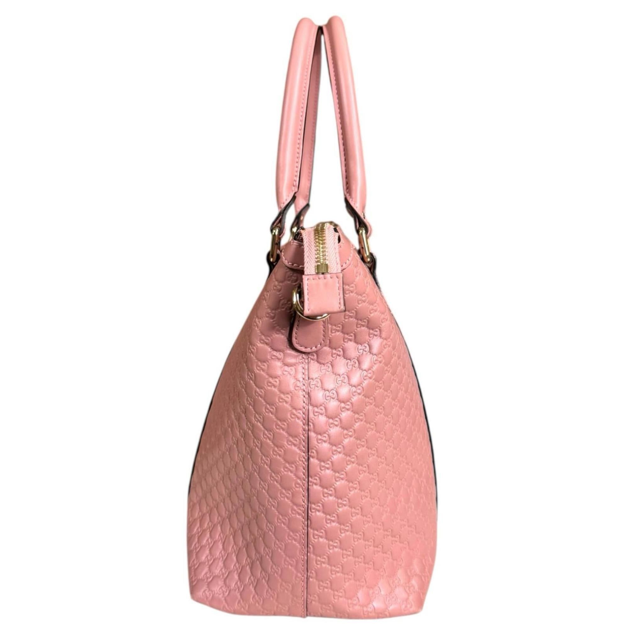 Gucci Gucci Micro Guccissima Shoulder Bag, Leather 449655, Pink, Women's, Pre-owned, 2-Way Size ONE SIZE - 5 Thumbnail