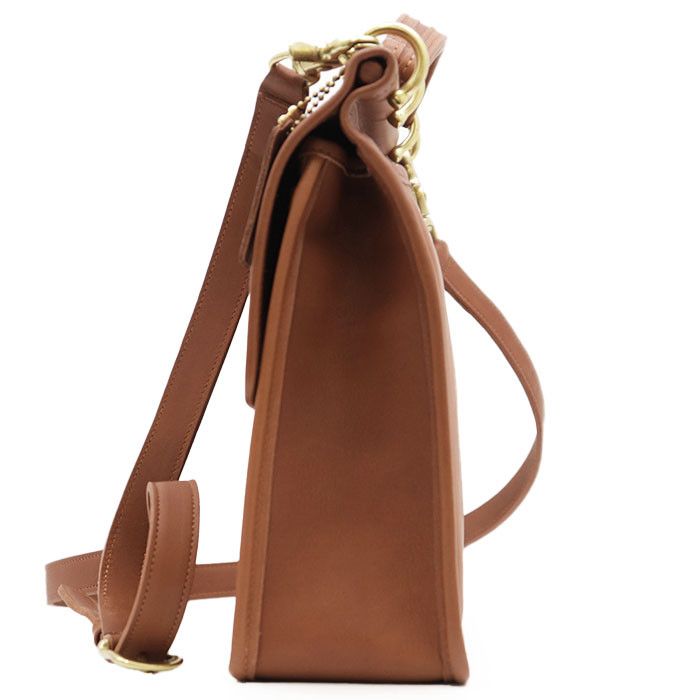 Coach Coach Coach Old Coach Leather 2way Shoulder Bag Leather Shoulder Bag B4G-9927 DUTY FREE for USA Size ONE SIZE - 4 Thumbnail