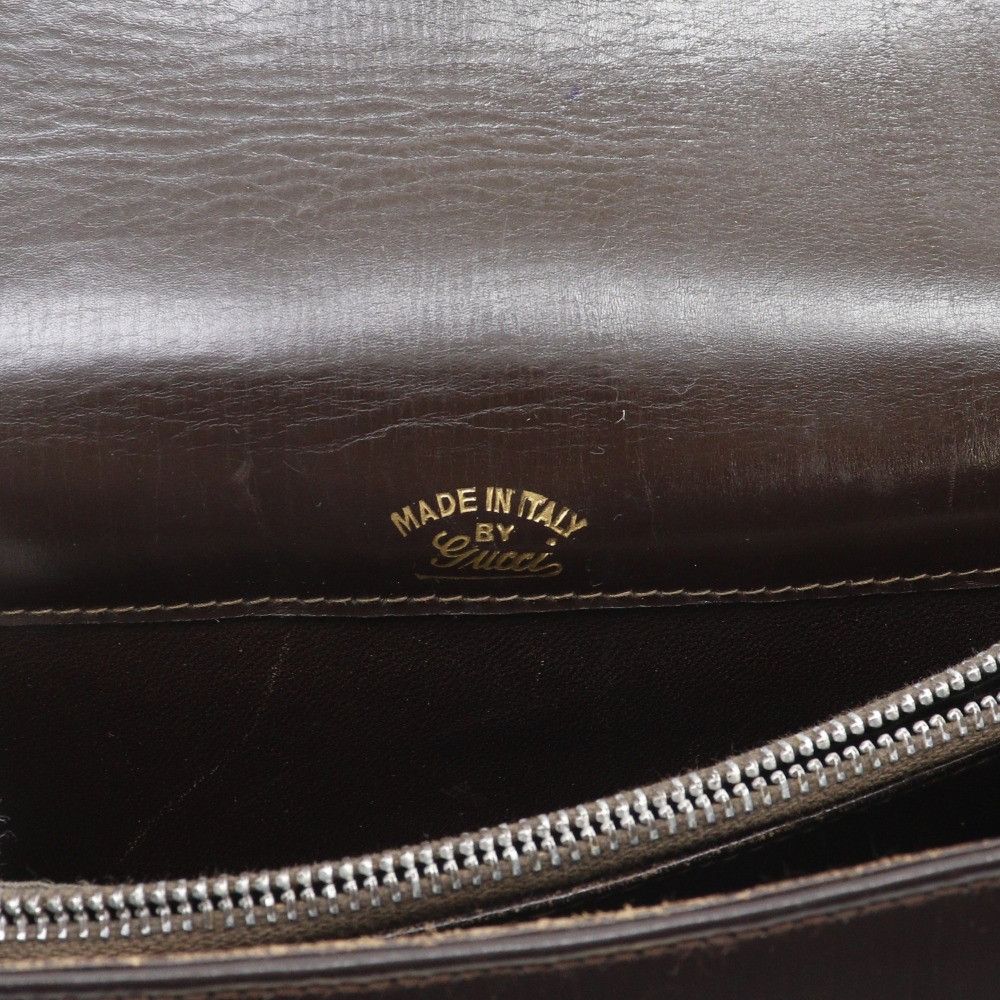Gucci Gucci Gucci Old Gucci Calf Shoulder Bag Leather Shoulder Bag DUTY FREE for USA Size ONE SIZE - 17 Thumbnail
