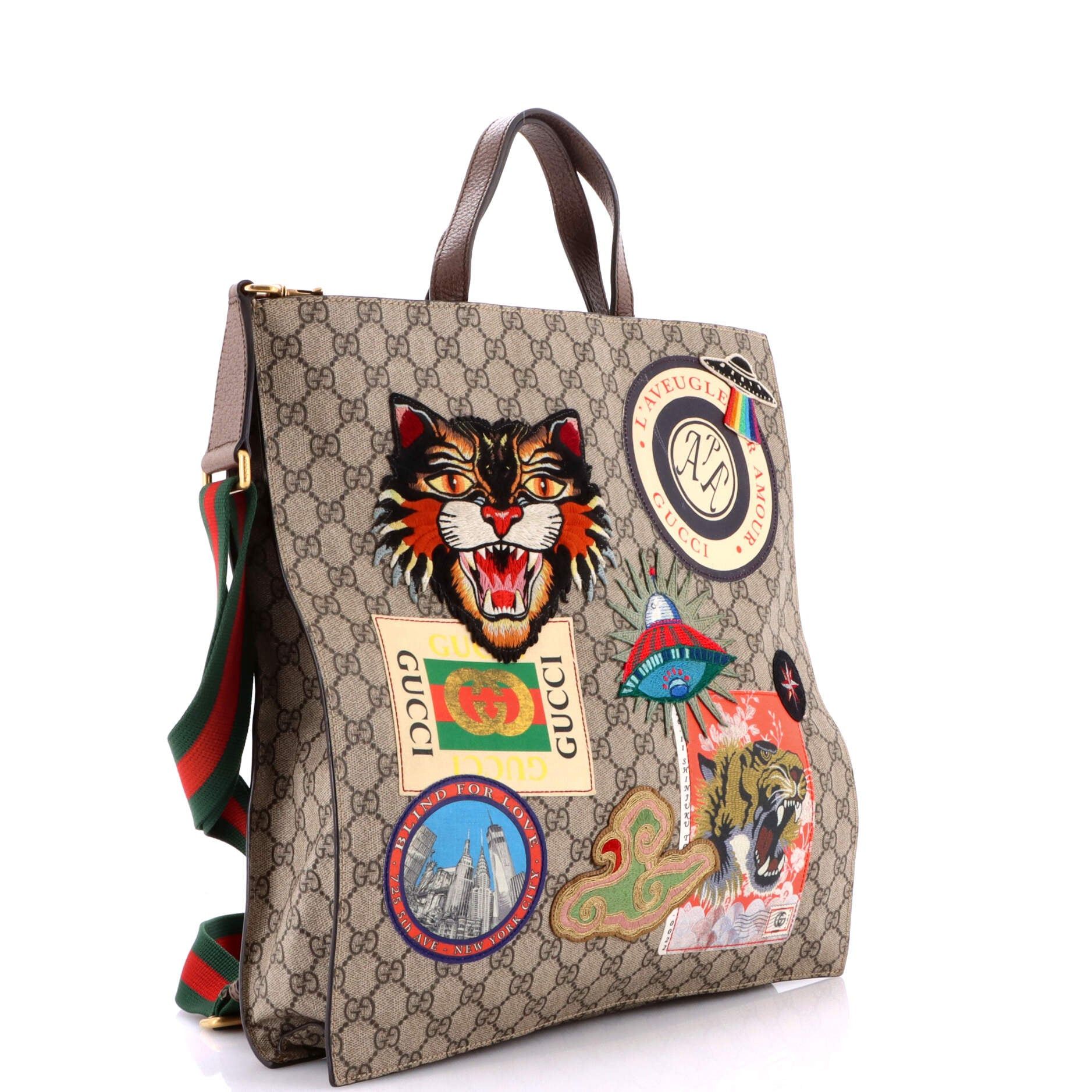 Gucci Courrier Convertible Soft Open Tote Size ONE SIZE - 2 Thumbnail