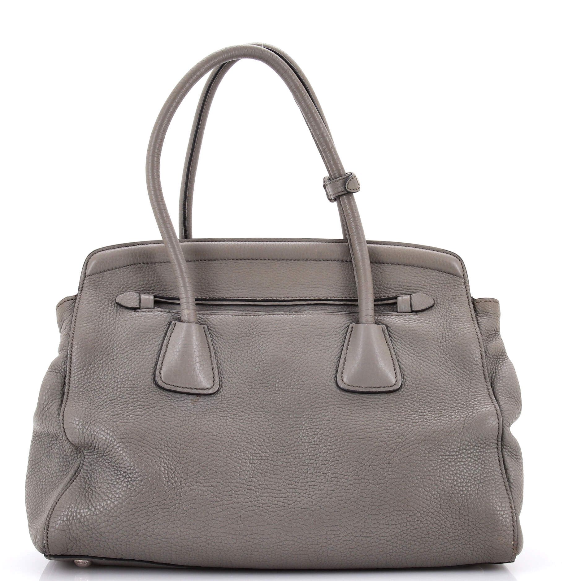 Prada Cuir Frame Convertible Tote Size ONE SIZE - 3 Thumbnail