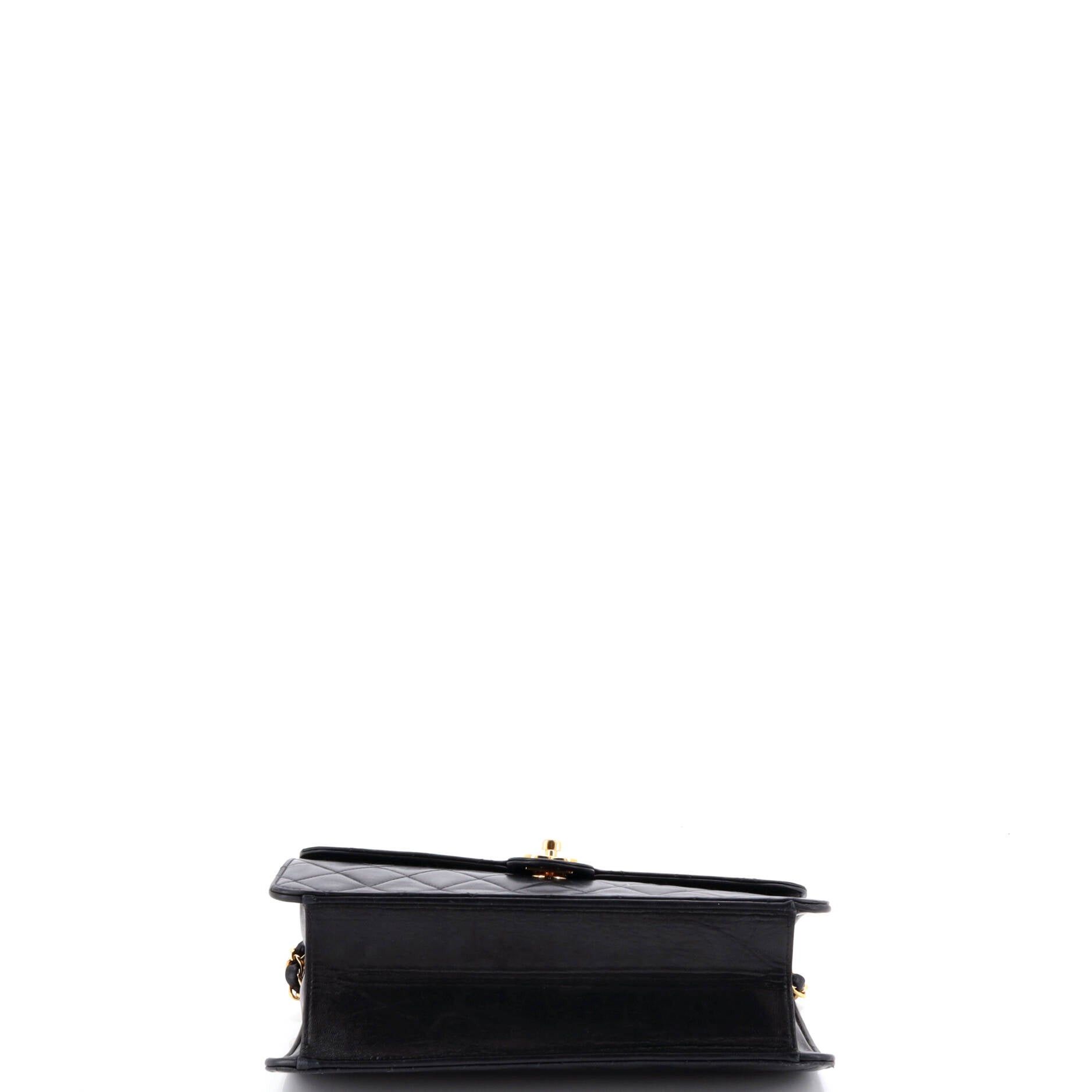 Chanel Vintage Square Classic Single Flap Bag Size ONE SIZE - 4 Thumbnail