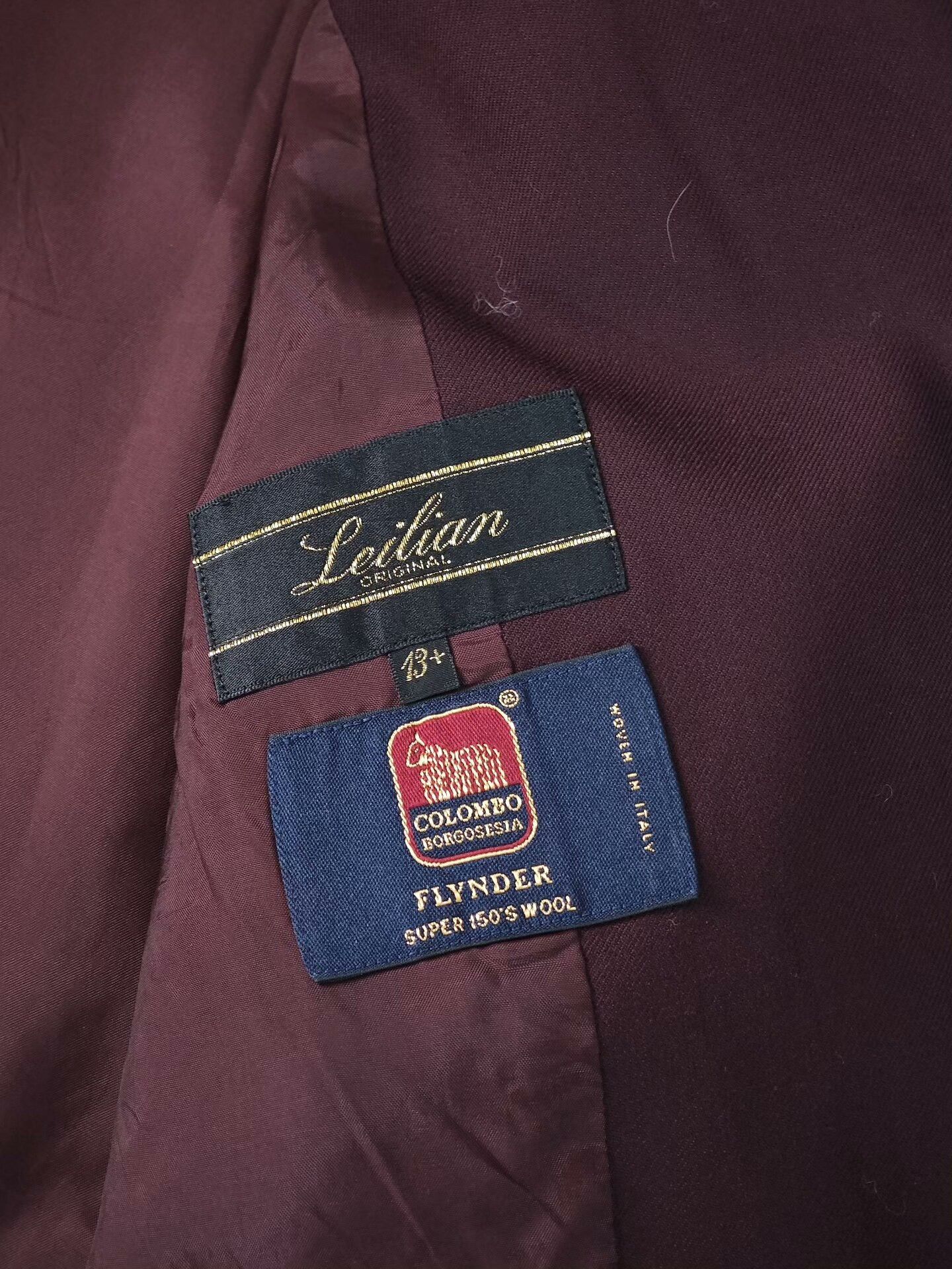 Colombo Double-Breasted Wool Blazer Size L / US 10 / IT 46 - 7 Thumbnail