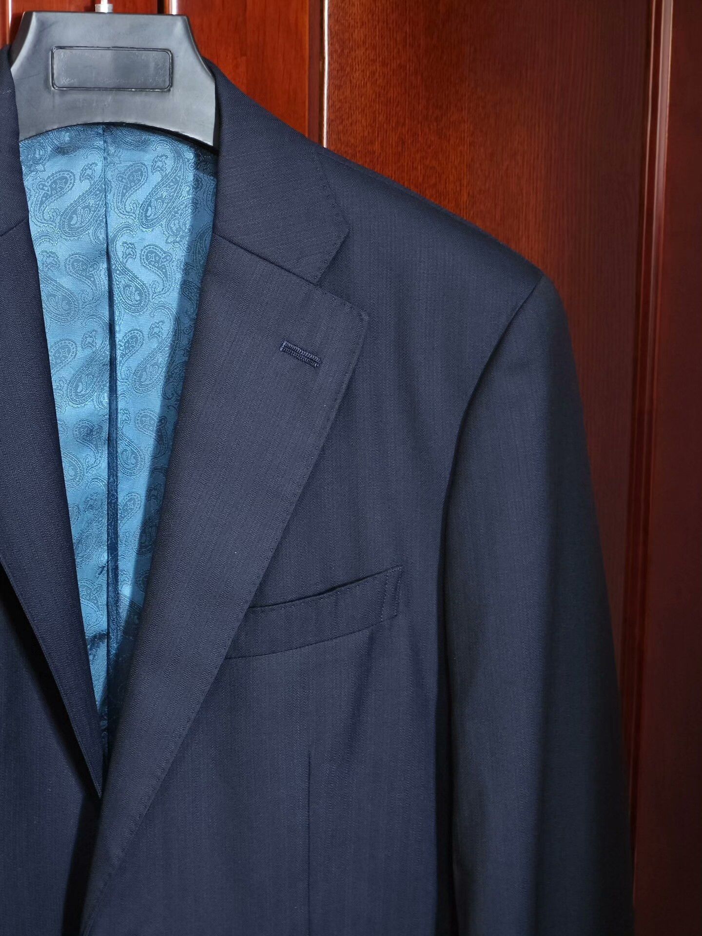 Ermenegildo Zegna Zegna Custom Wool and Linen Suit Size US M / EU 48-50 / 2 - 2 Thumbnail