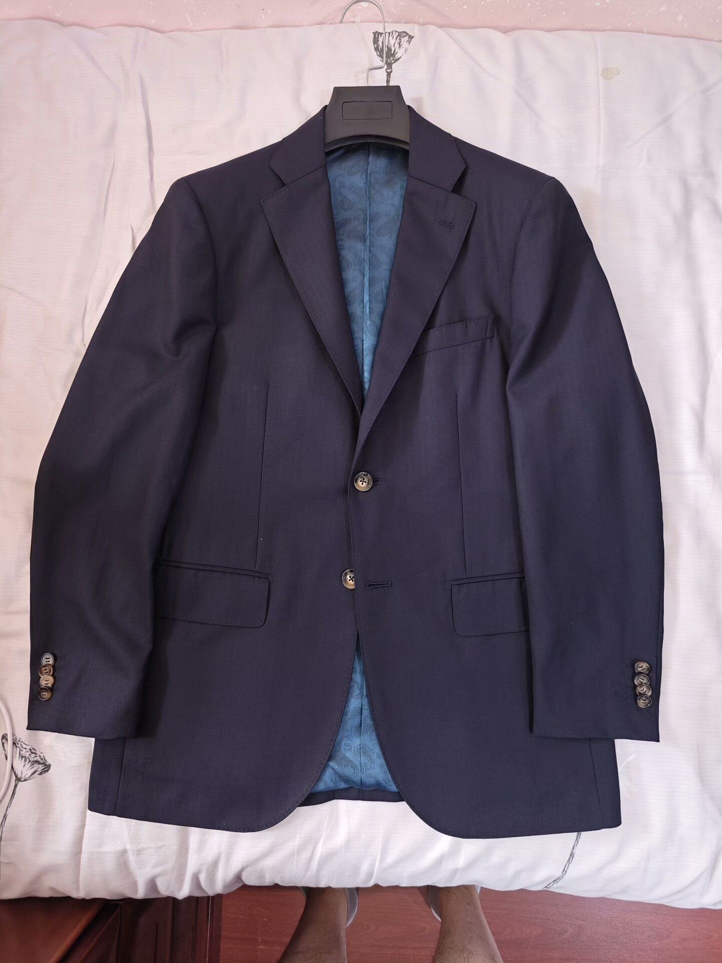 Ermenegildo Zegna Zegna Custom Wool and Linen Suit Size US M / EU 48-50 / 2 - 5 Thumbnail